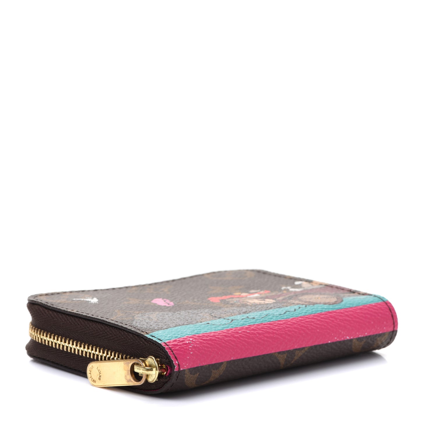 Monogram 2015 Christmas Animation Zippy Coin Purse