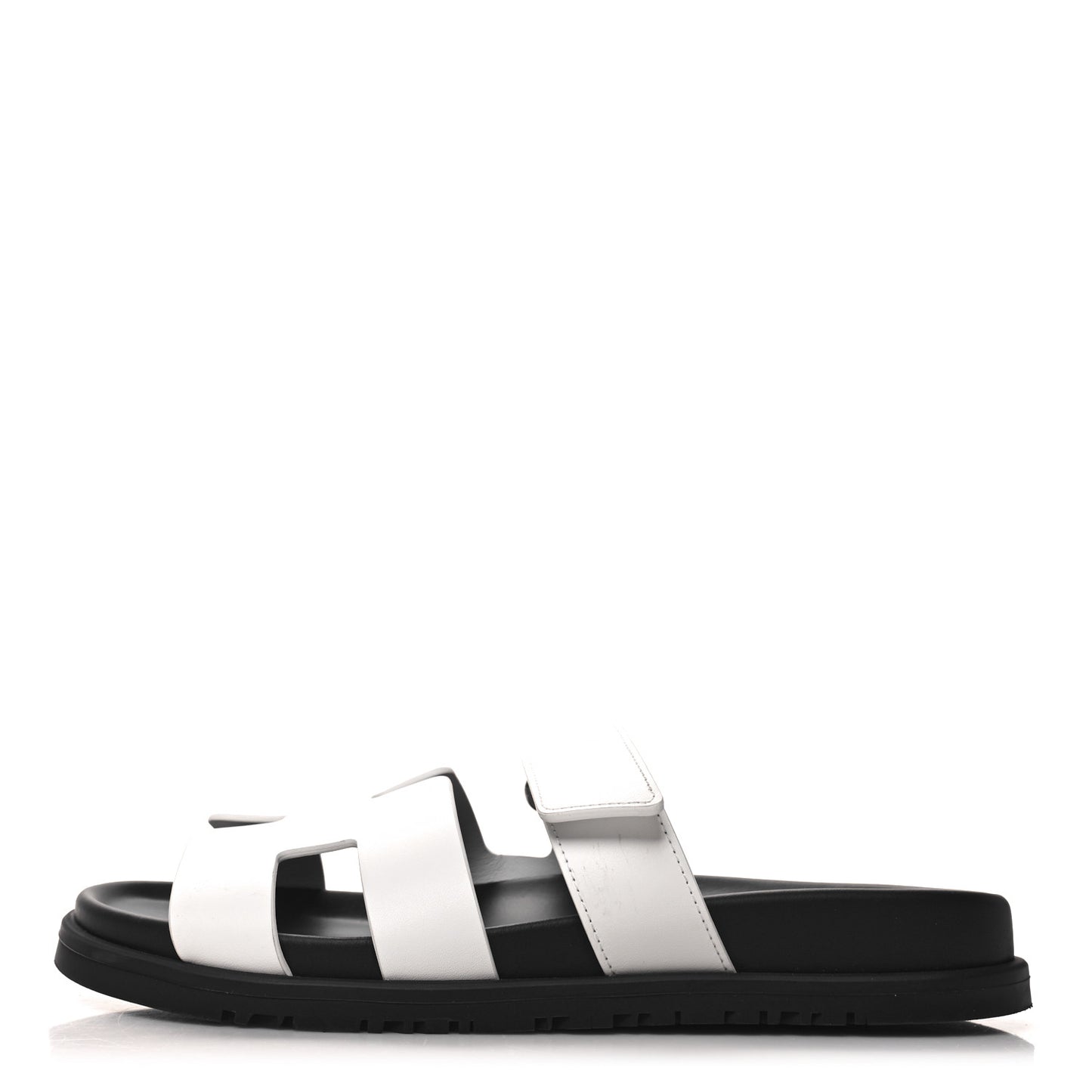 Calfskin Womens Chypre Sandals 38 White