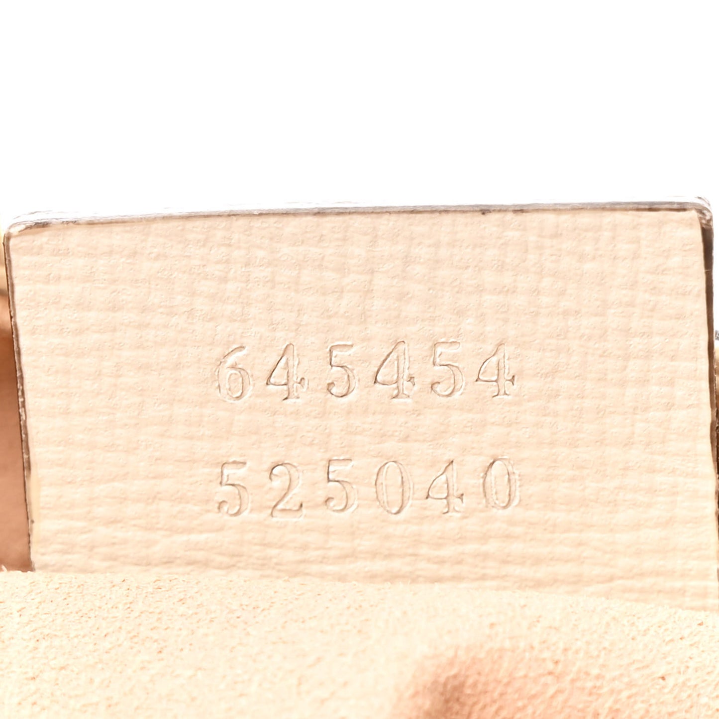 GG Supreme Monogram Small Horsebit 1955 Shoulder Bag Beige Mystic White