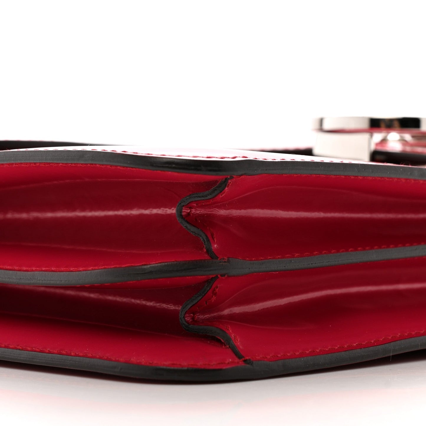Shade Lux Calfskin Interlocking G Shoulder Bag Petunia