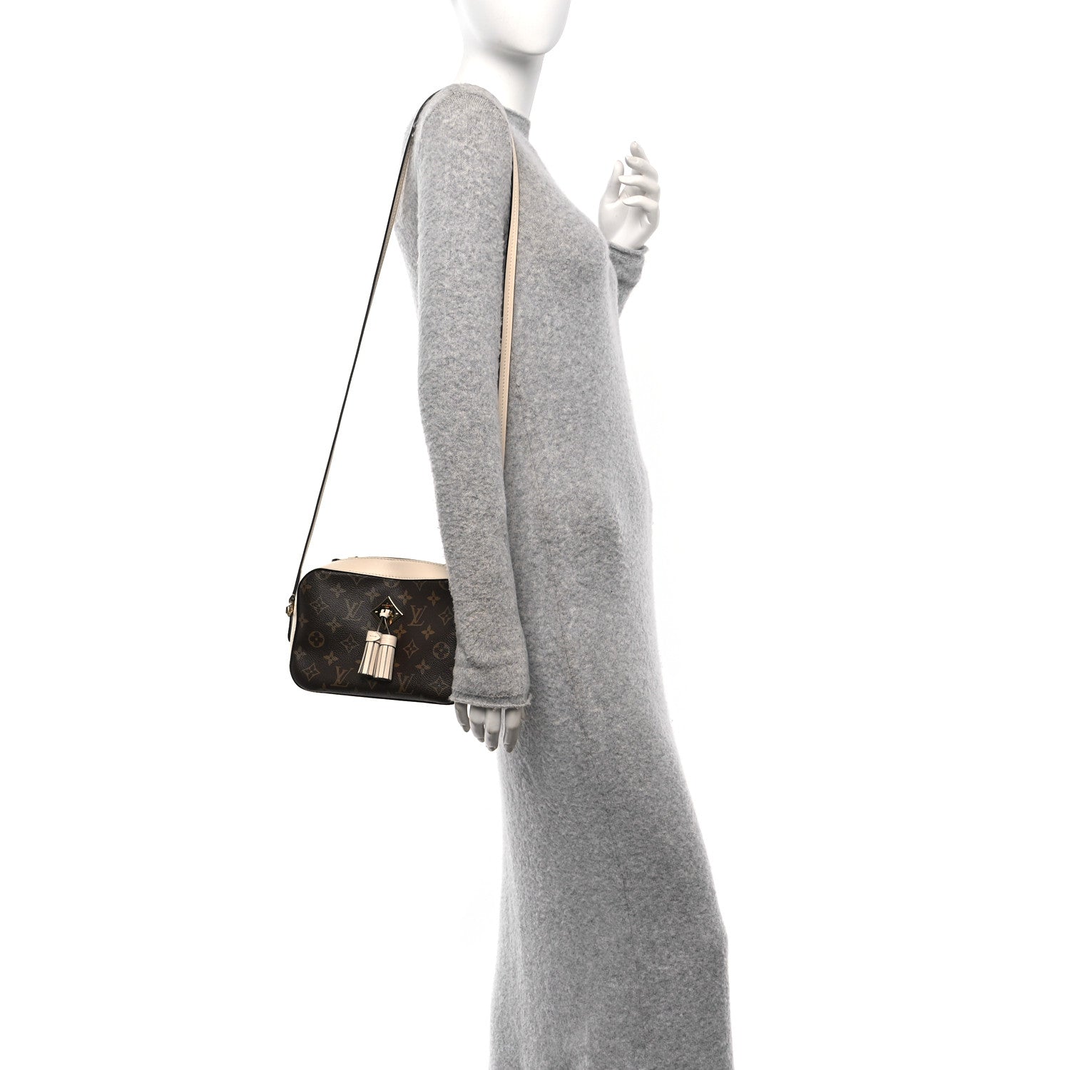 Louis Vuitton Monogram Saintonge Creme 2 of 9