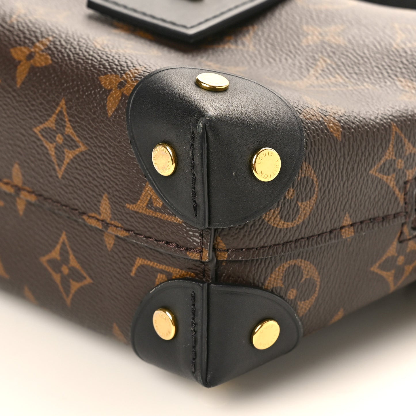 Monogram Petite Malle Souple Black