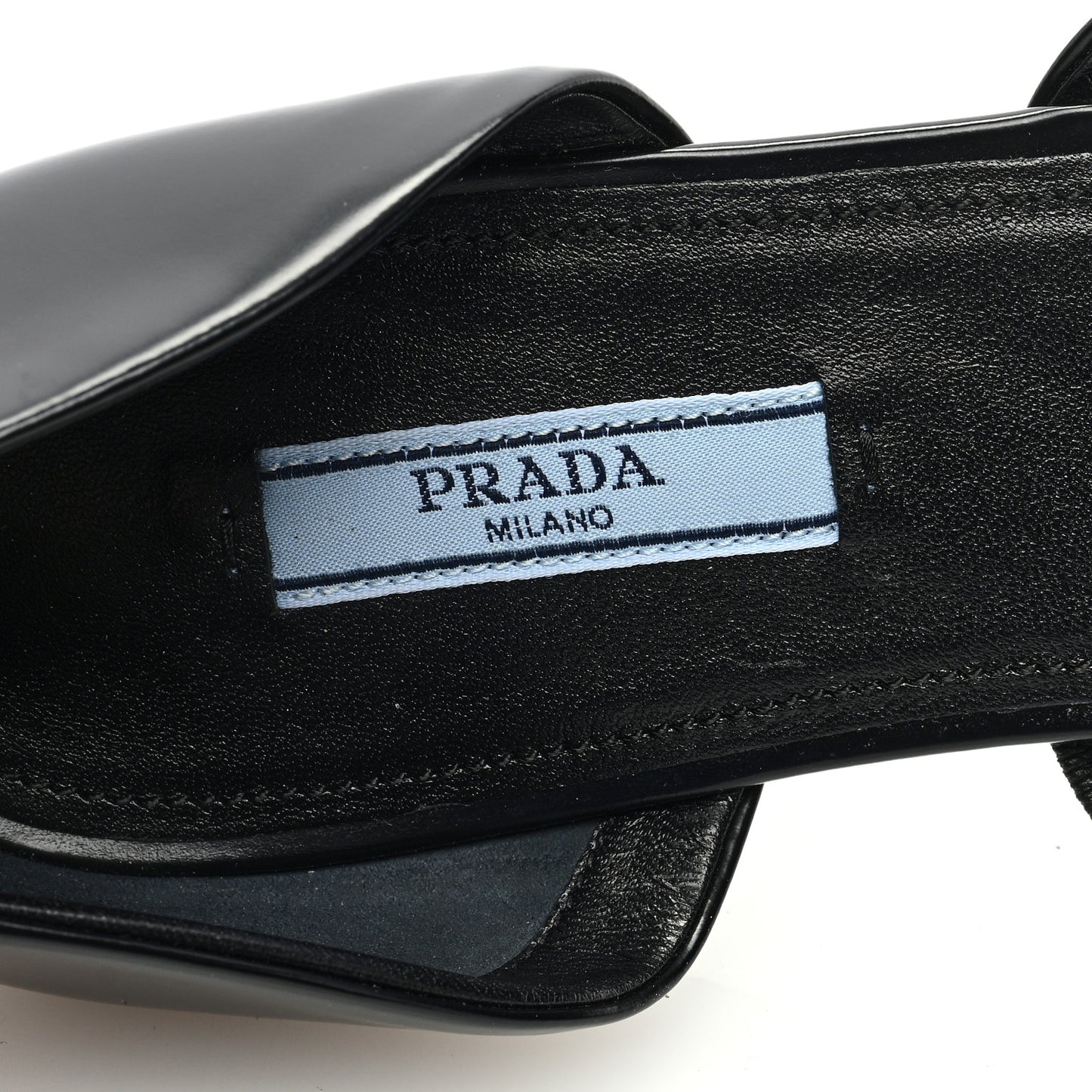 Spazzolato Pointed Toe Ballet Flats 41 Black