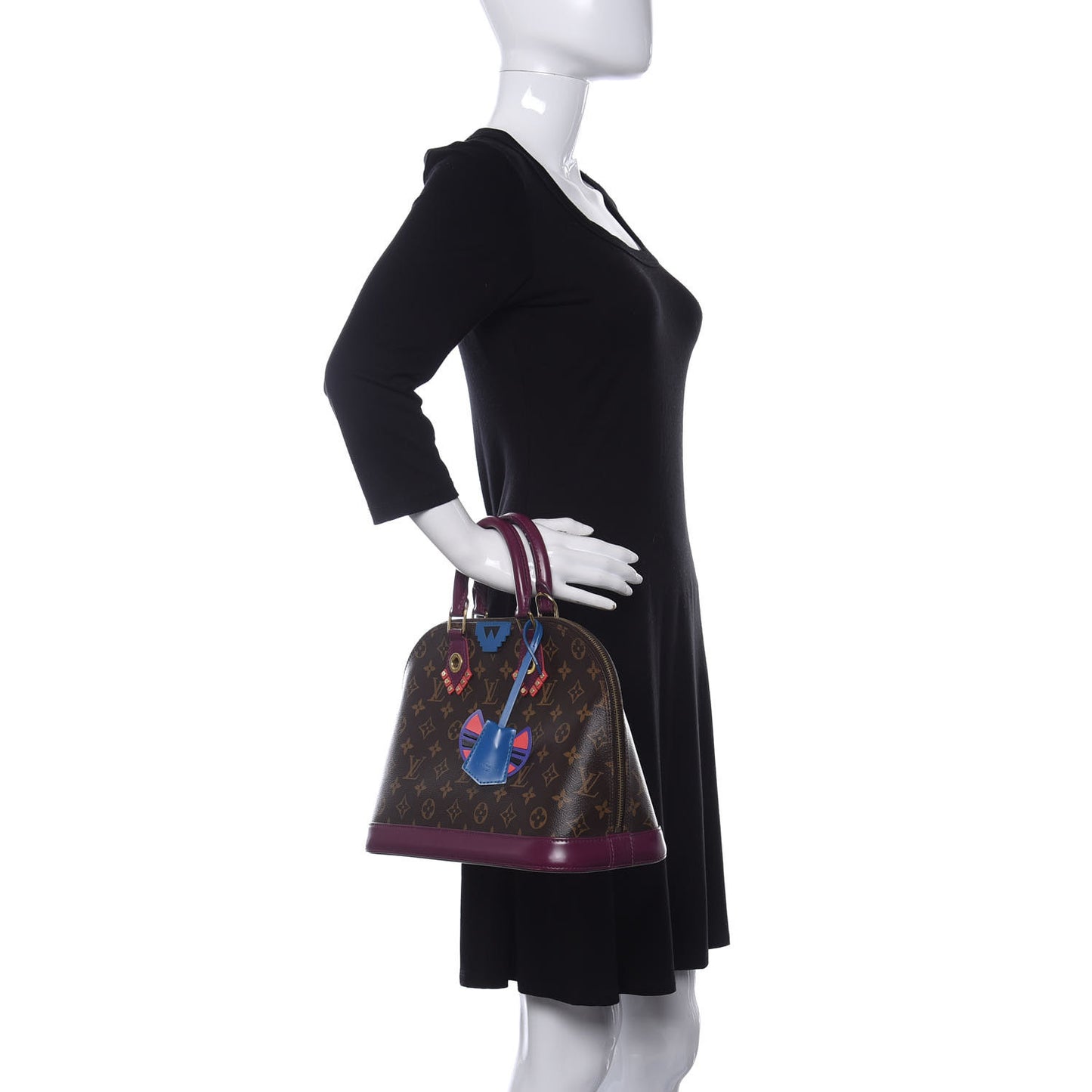 Monogram Totem Alma PM Magenta