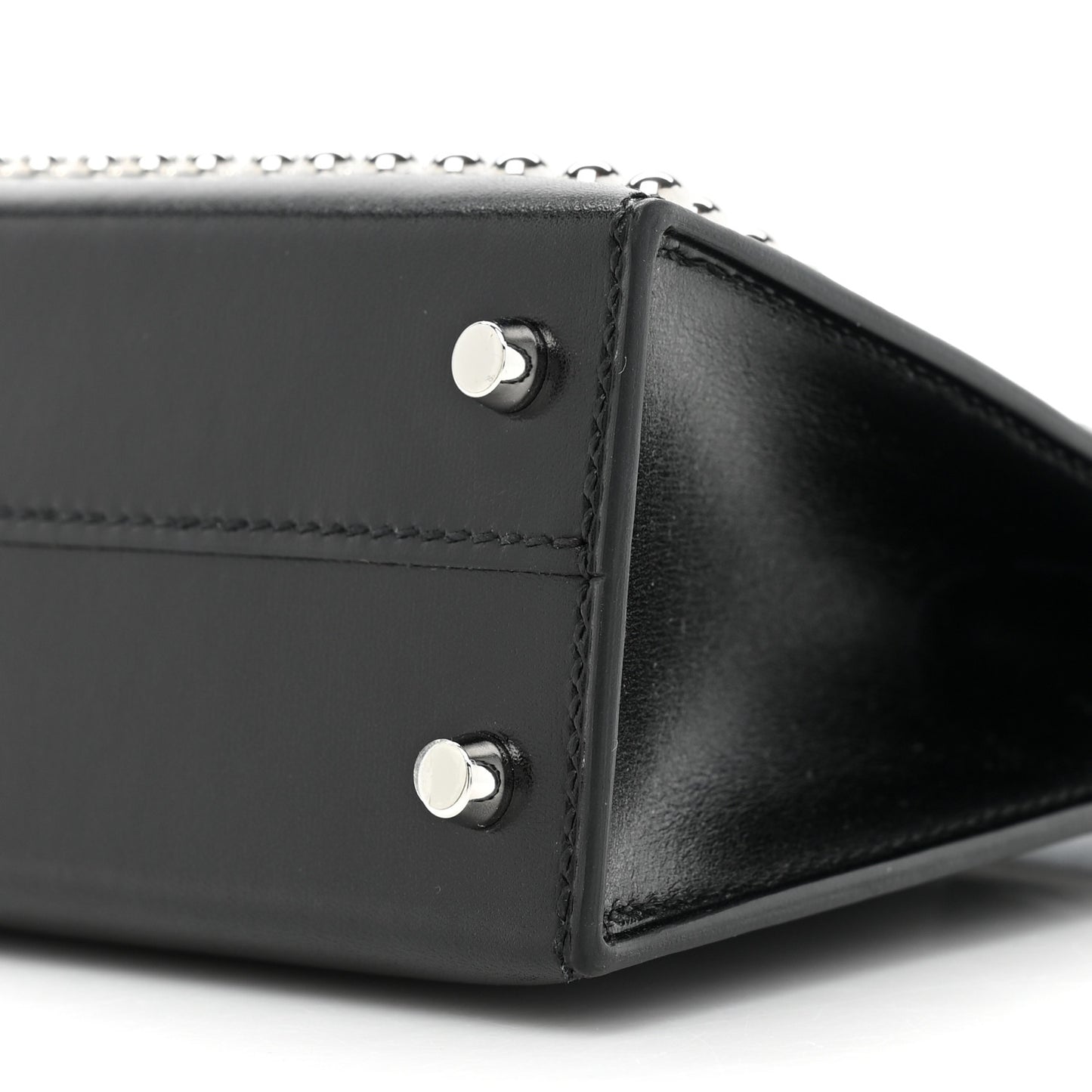 Box Studded Clouté Mini Kelly Sellier 20 Black