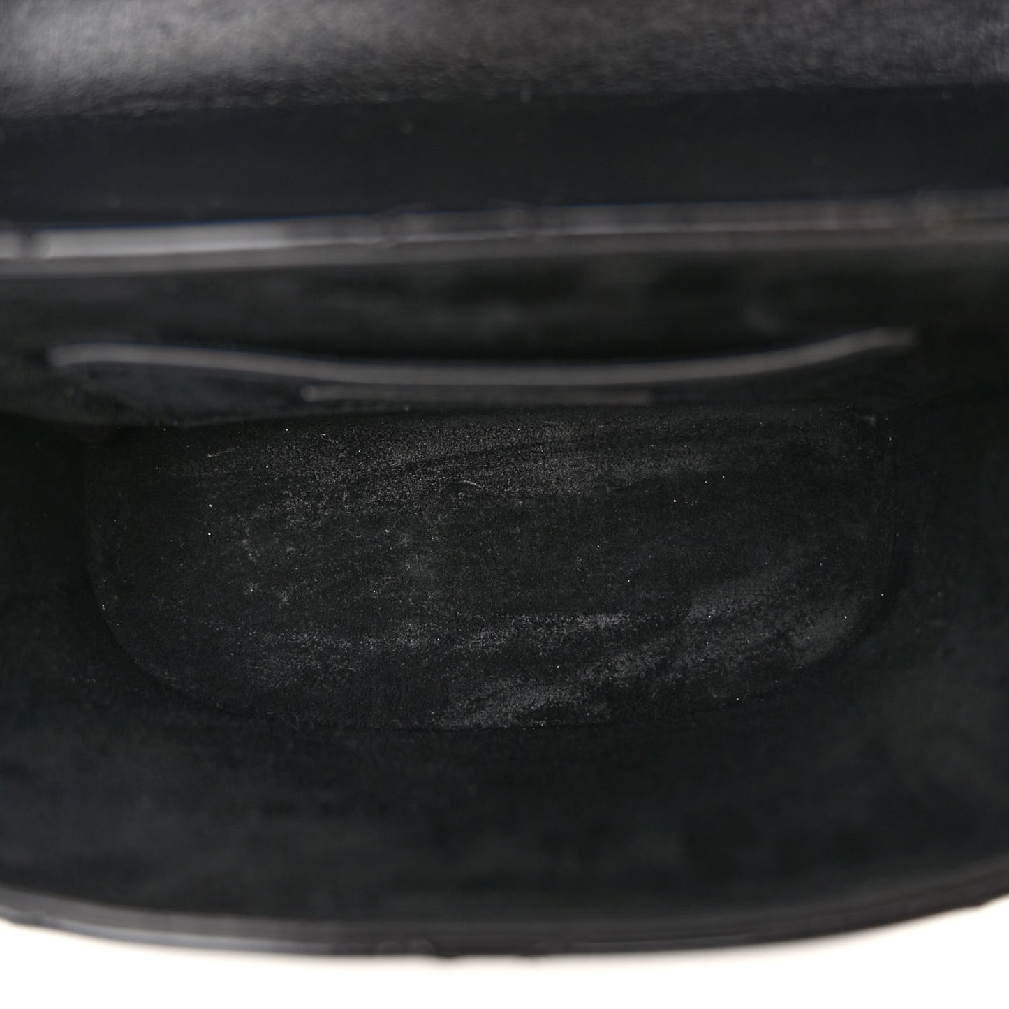 Patent Matelasse Monogram June Box Bag Black