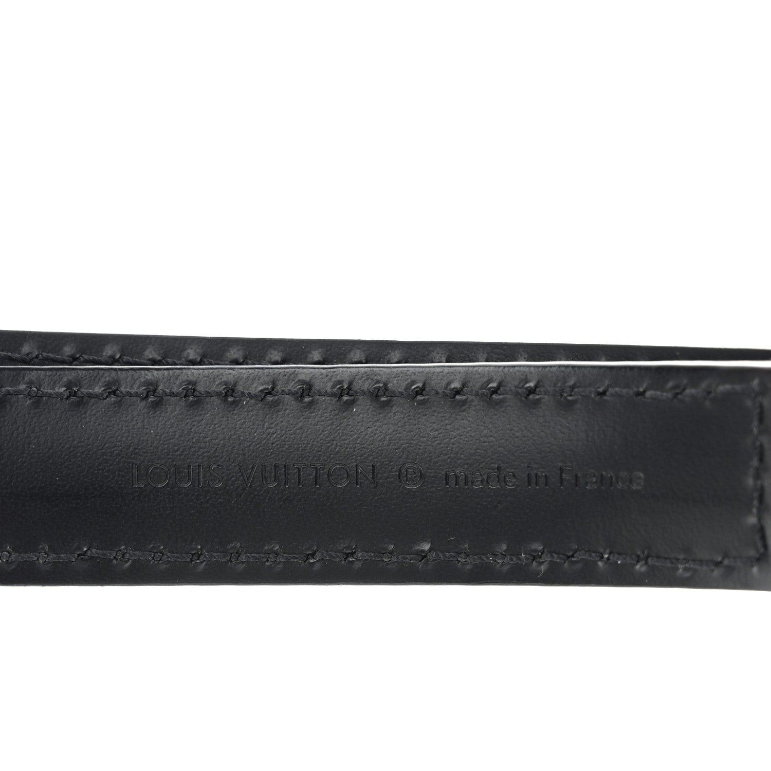 Louis Vuitton Calfskin Adjustable Keepall Bandouliere Shoulder Strap Black 3 of 9