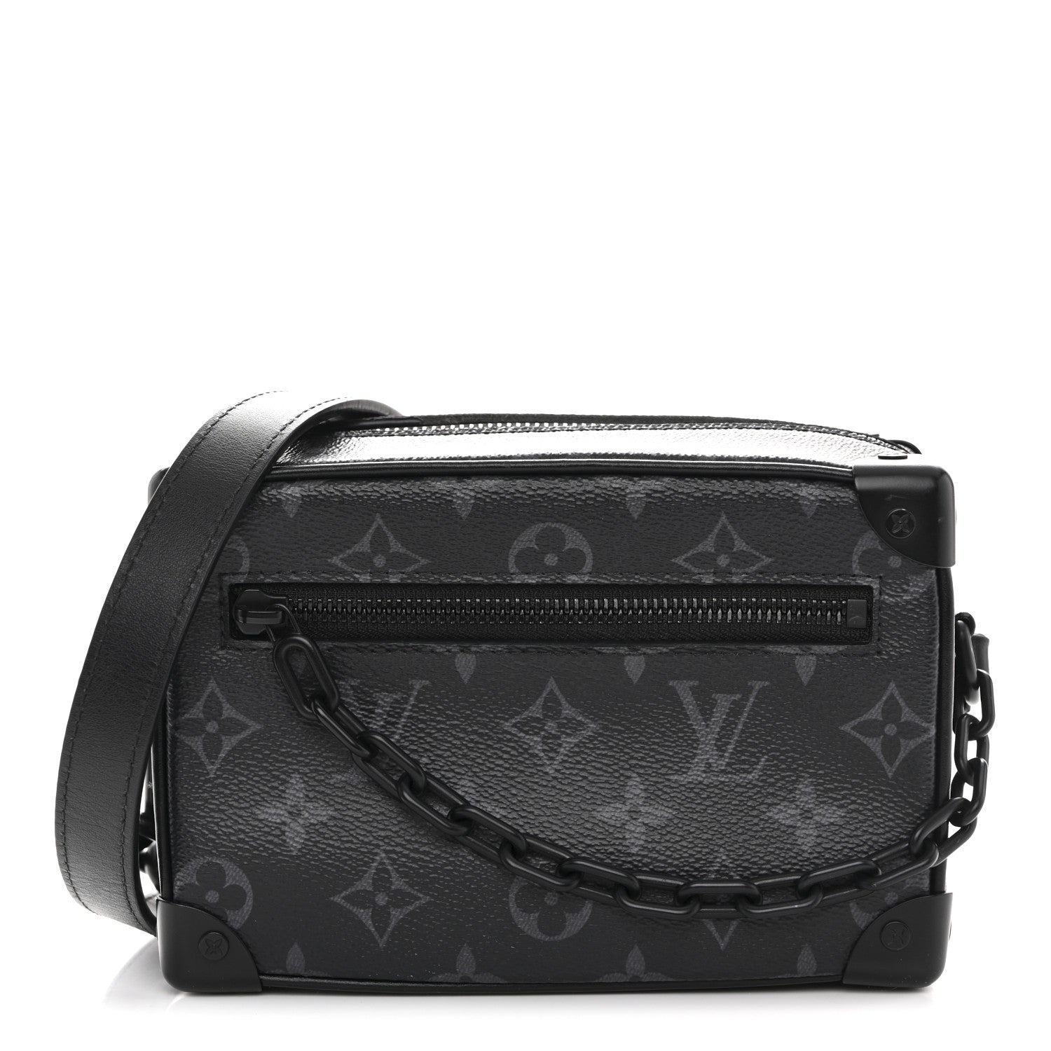 Louis Vuitton Monogram Eclipse Mini Soft Trunk 1869439 – FASHIONPHILE Louis Vuitton Monogram Eclipse Mini Soft Trunk 1869439 – FASHIONPHILE