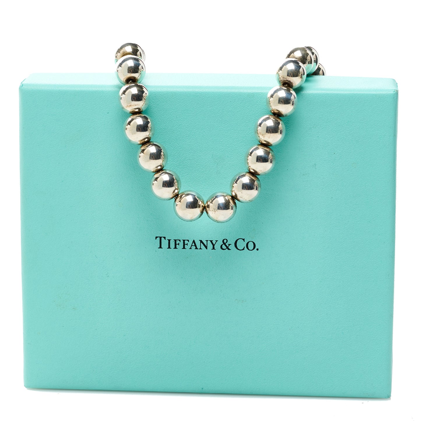 Sterling Silver 10mm Hardwear Ball Necklace