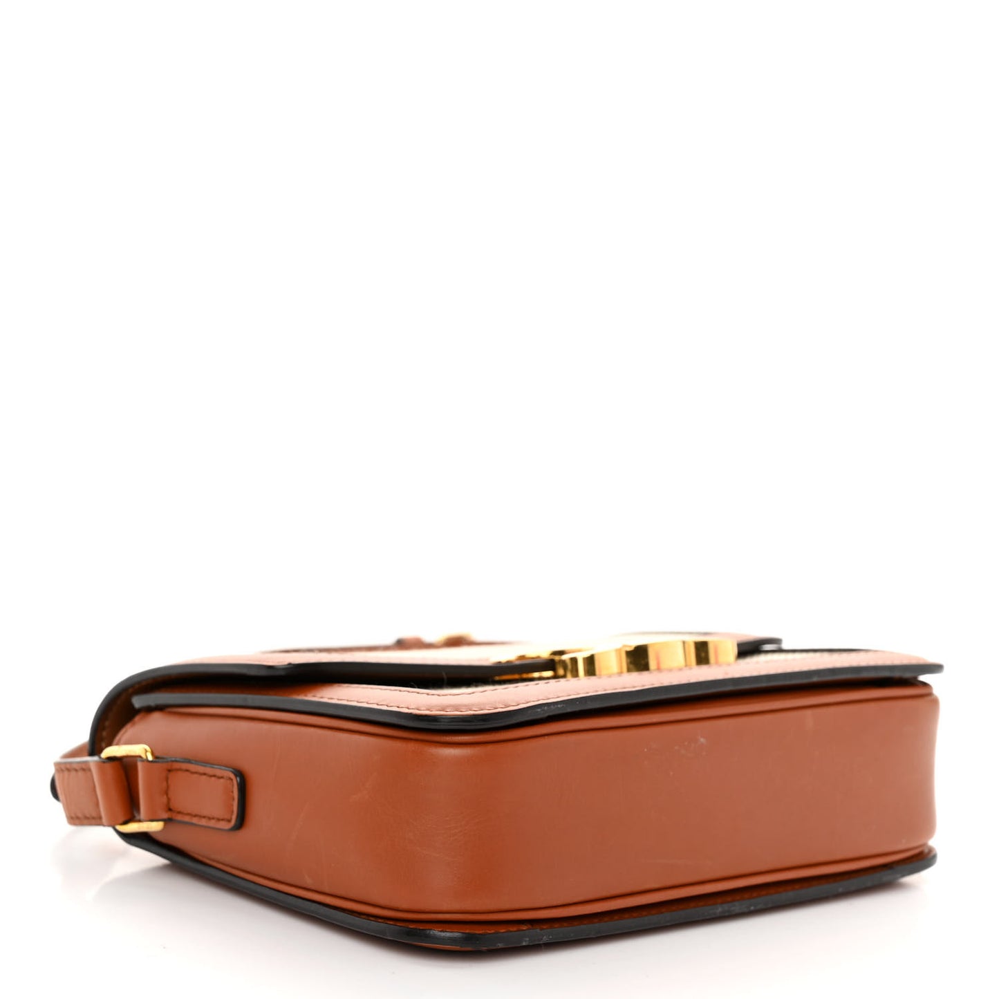 Textile Natural Calfskin Teen Triomphe White Tan