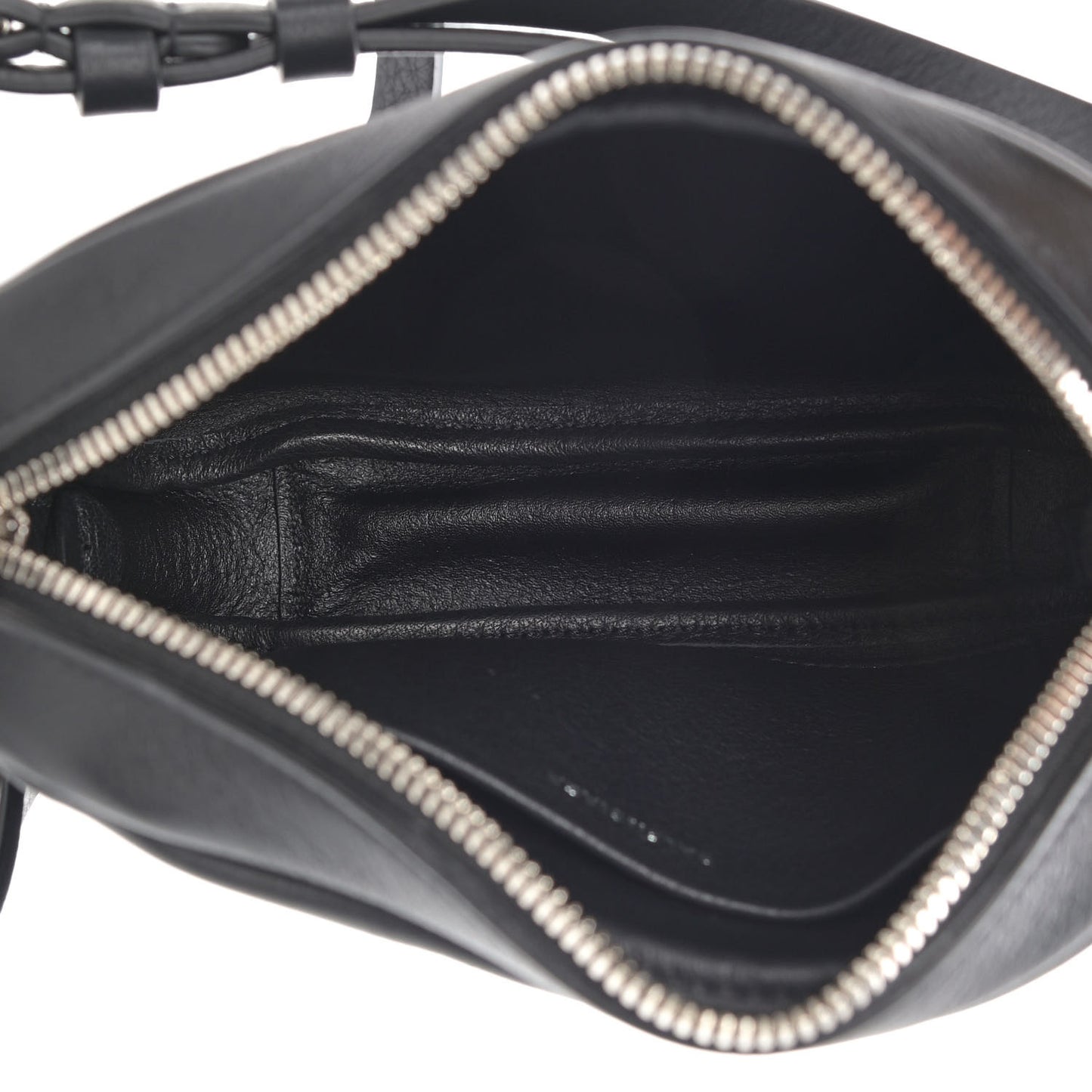 Calfskin Logo XS Everyday Camera Bag Black