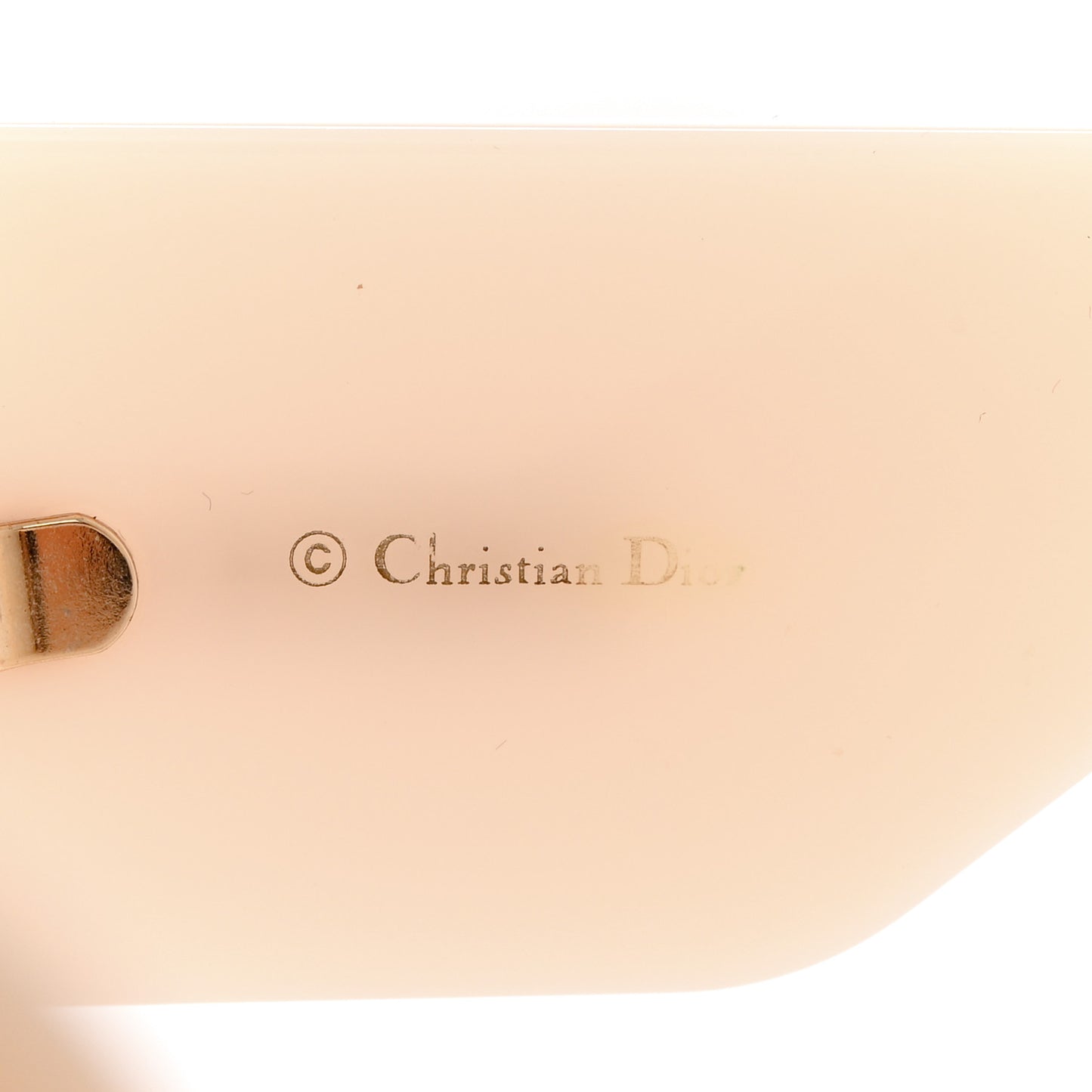 Acetate DiorSo Light 1 Shield Sunglasses Ivory