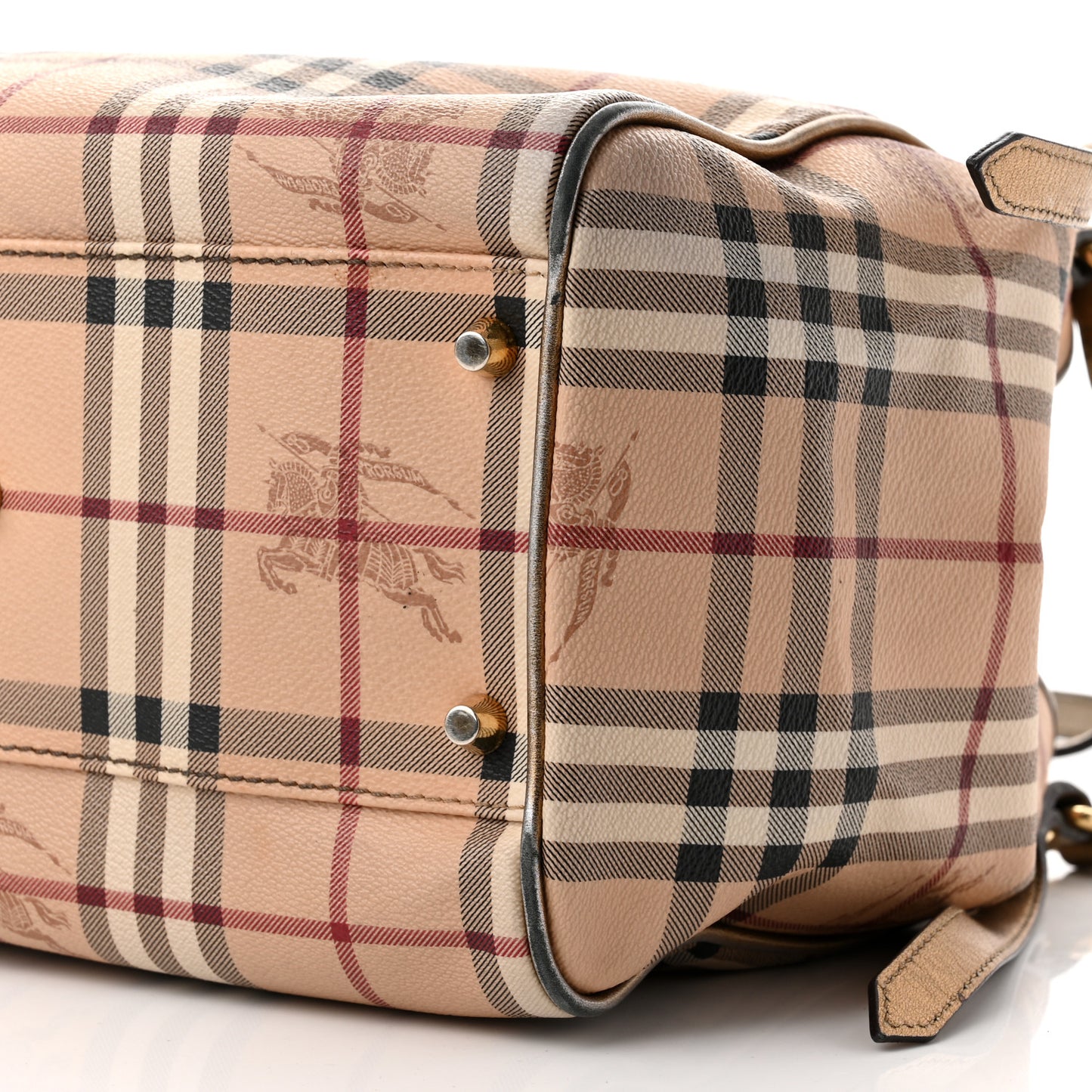 Haymarket Check Small Canterbury Tote Bronze