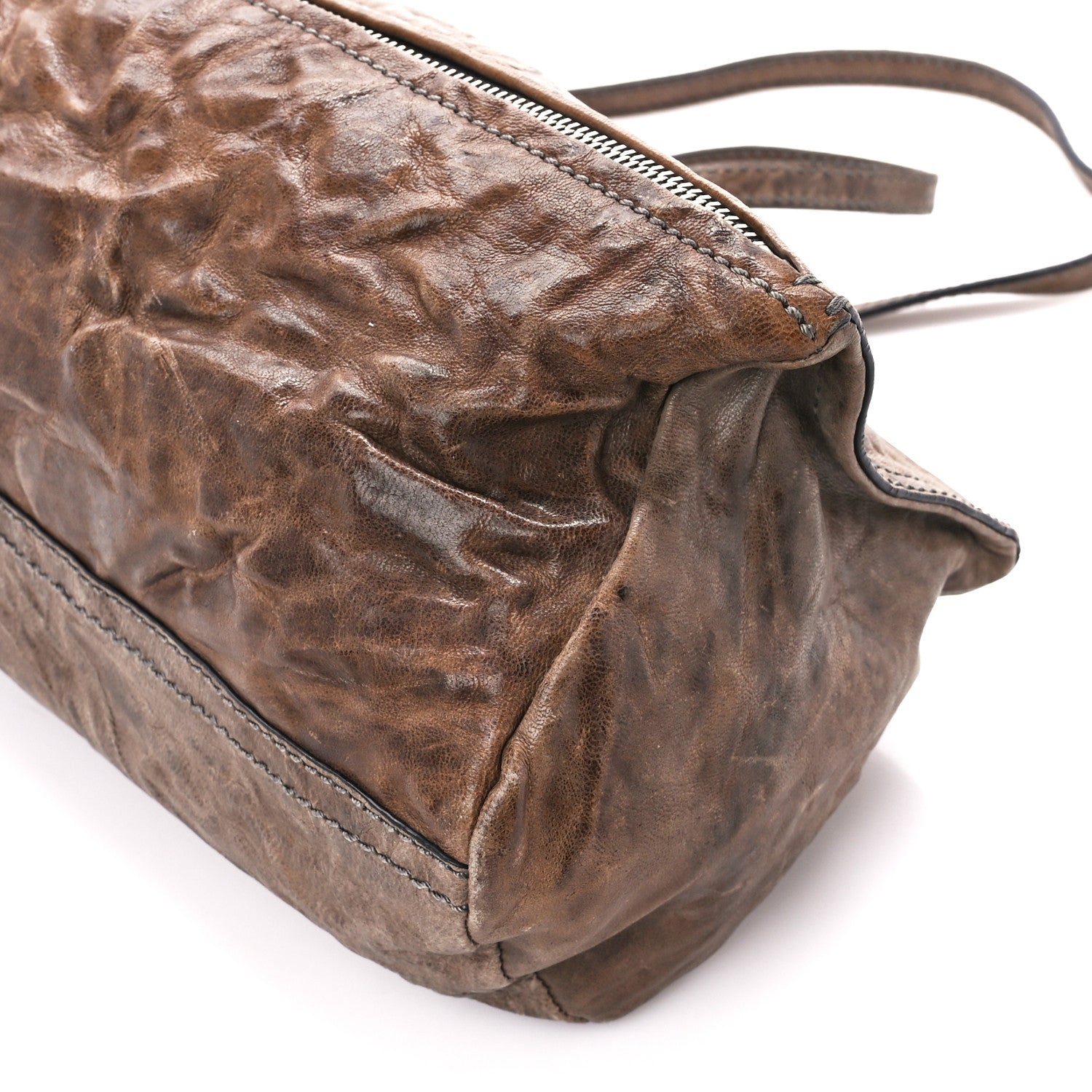 Givenchy Tumbled Sheepskin Mini Pandora Brown 11 of 15