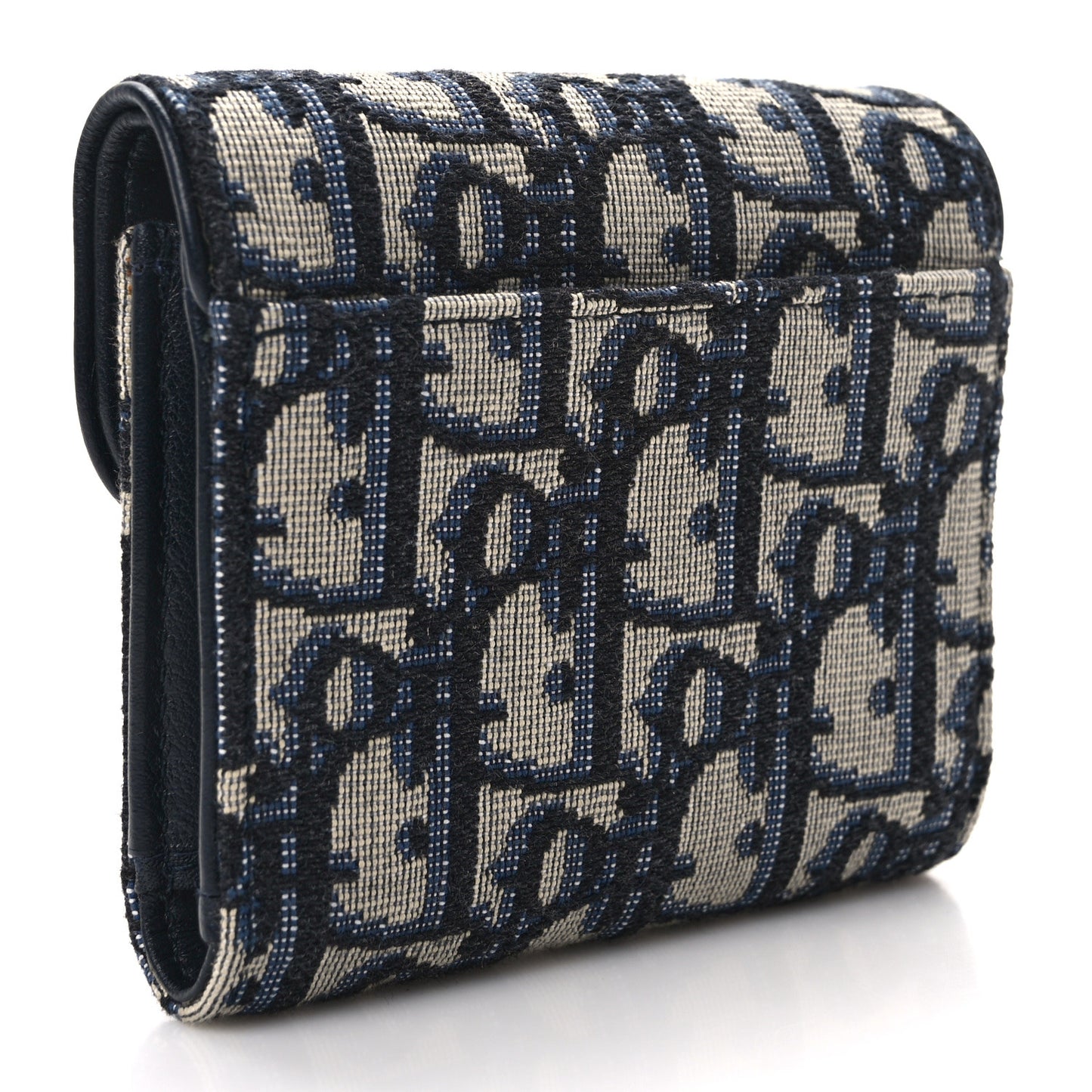 Saddle Lotus Wallet Blue