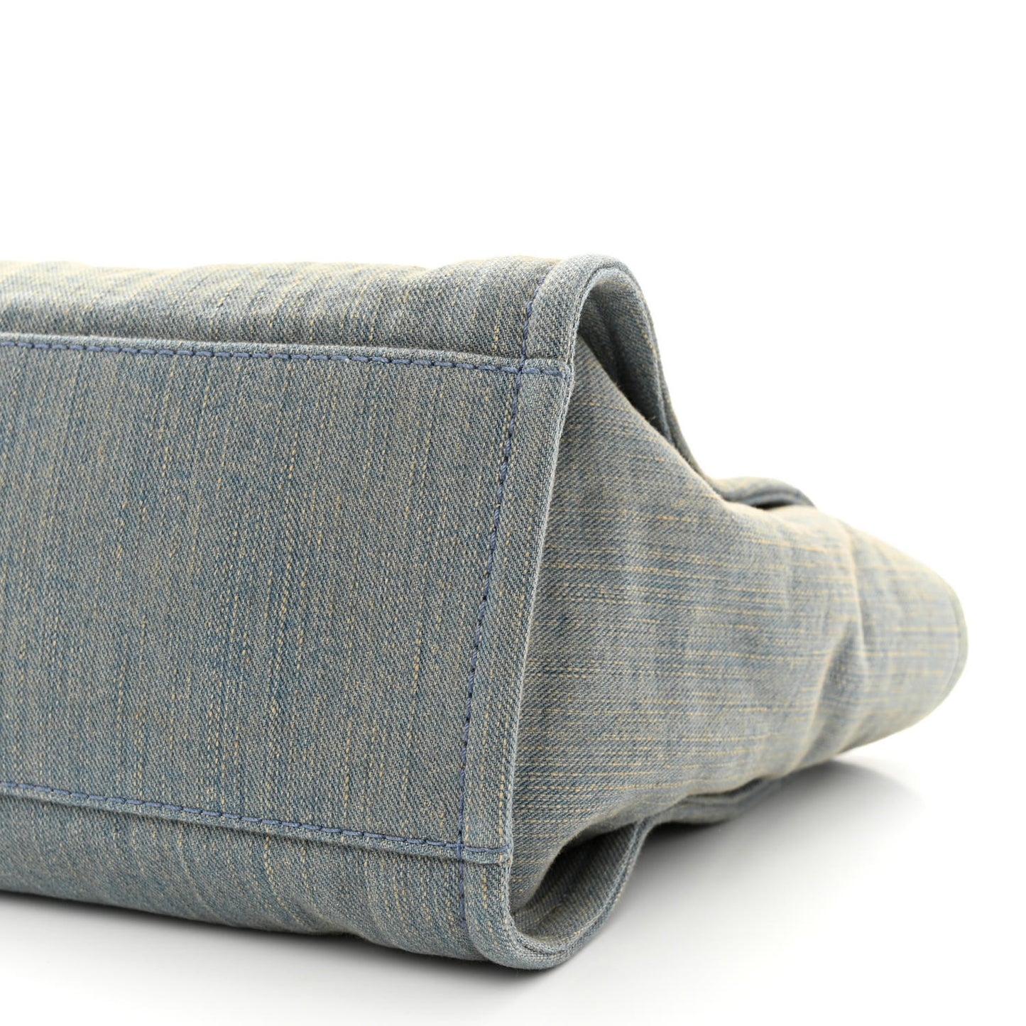 Denim Small Deauville Tote Light Blue