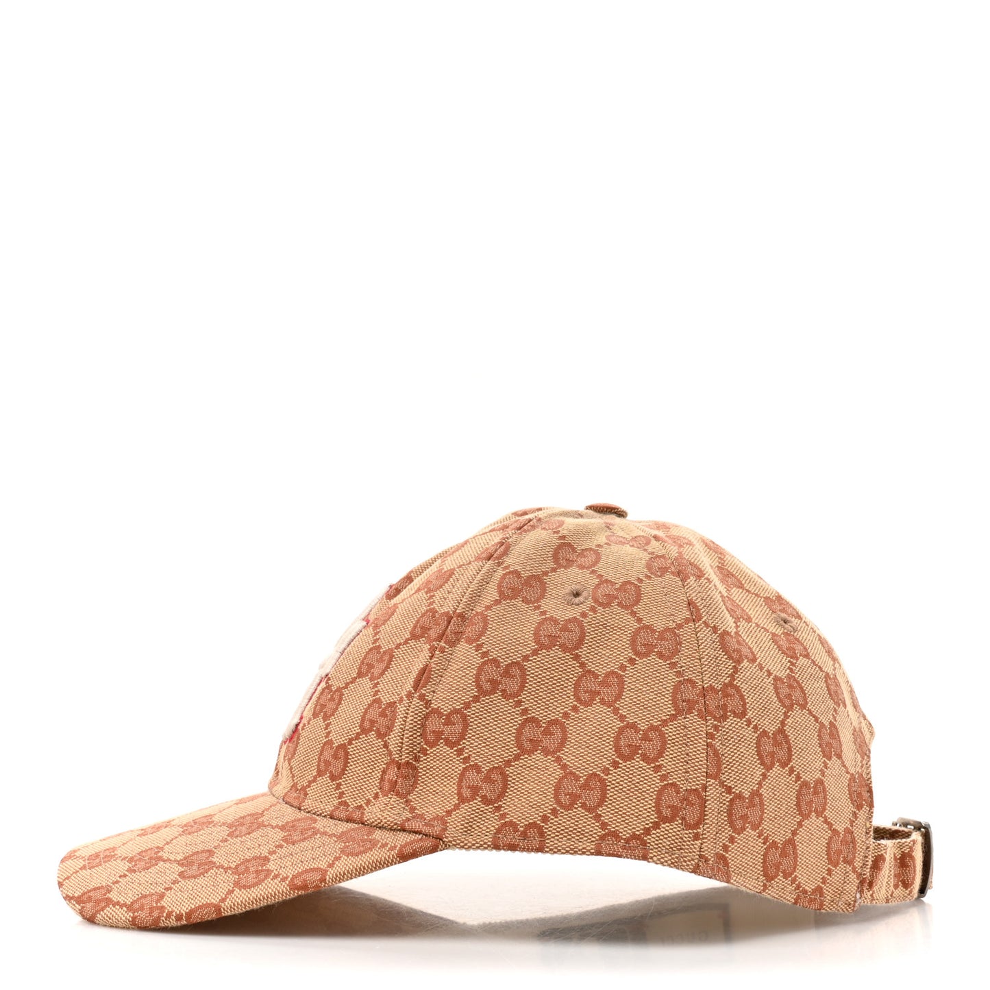 X MLB Monogram LA Dodgers Baseball Hat 57-61 Beige Ruggine