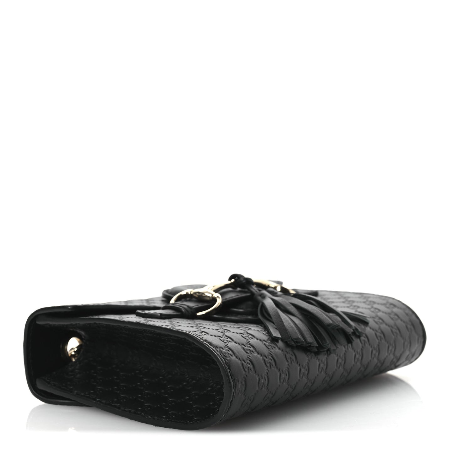 Microguccissima Mini Emily Shoulder Bag Black