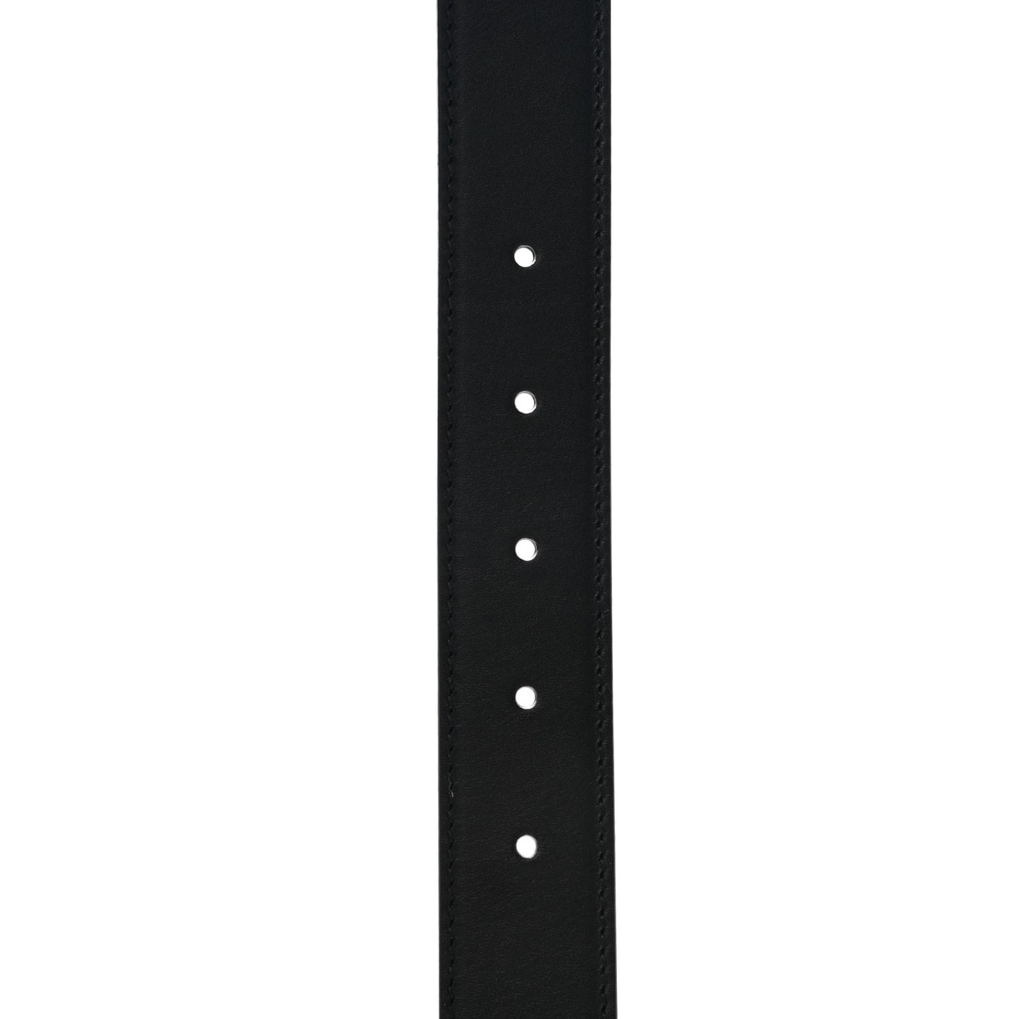 Moon Calfskin Crystal Dionysus 30mm Belt 80 32 Black Black Diamond