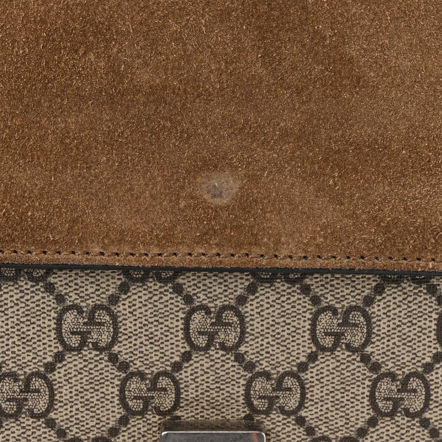 Gucci GG Supreme Monogram Mini Dionysus Shoulder Bag Taupe 11 of 11