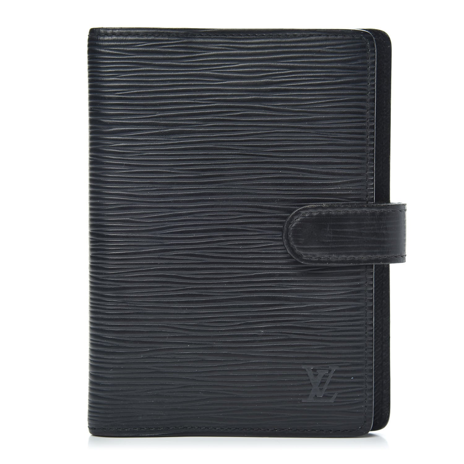 Louis Vuitton Epi Small Ring Agenda Cover Black 1 of 9