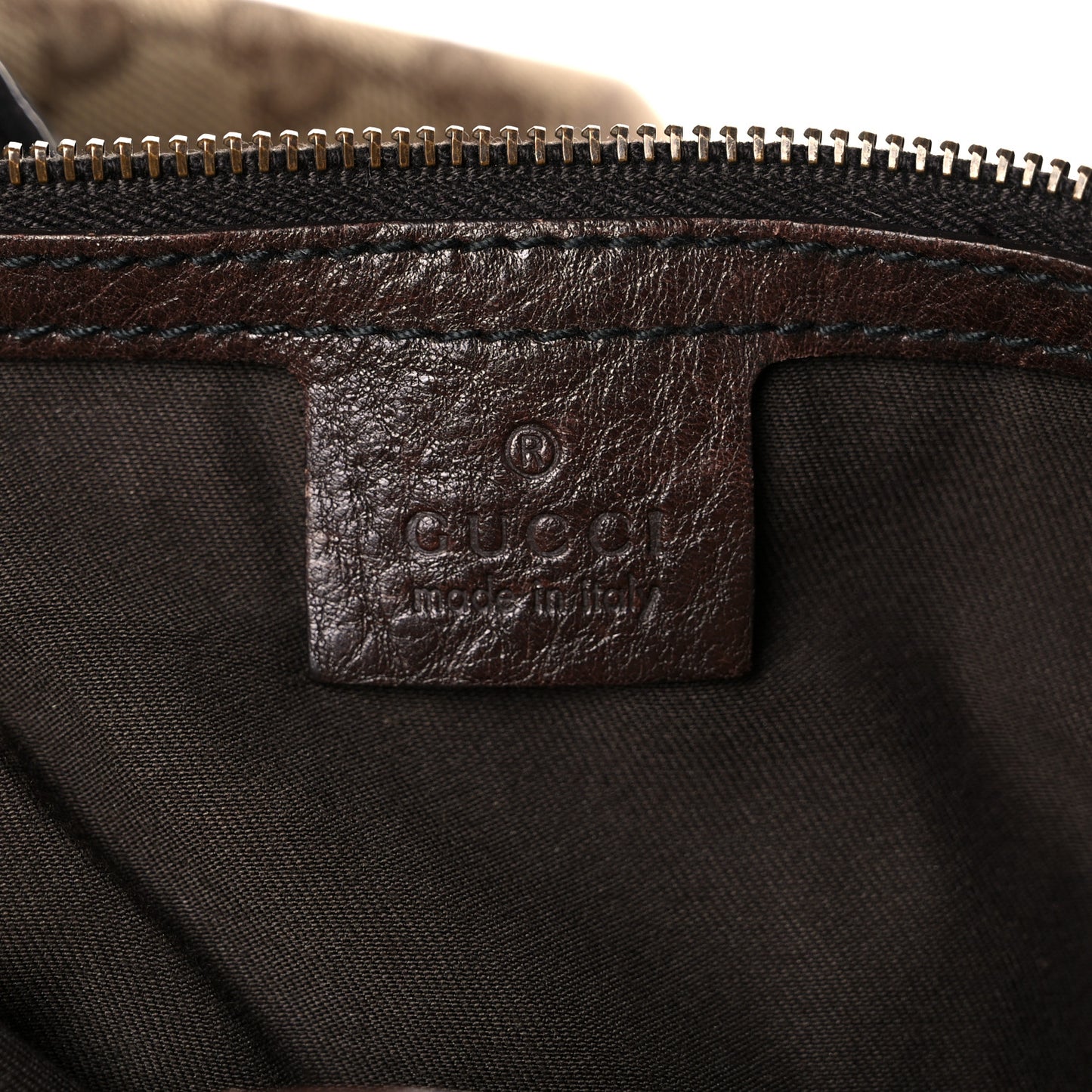 Monogram Large Jockey Hobo Dark Brown