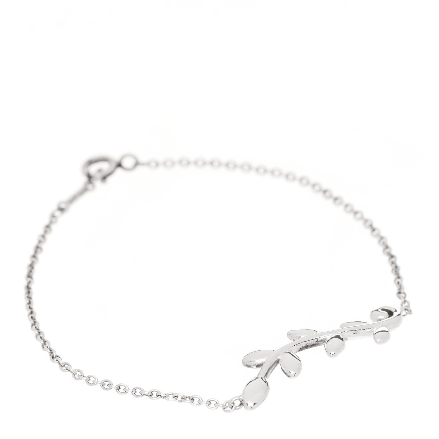 Tiffany Sterling Silver Paloma Picasso Olive Leaf Vine Bracelet