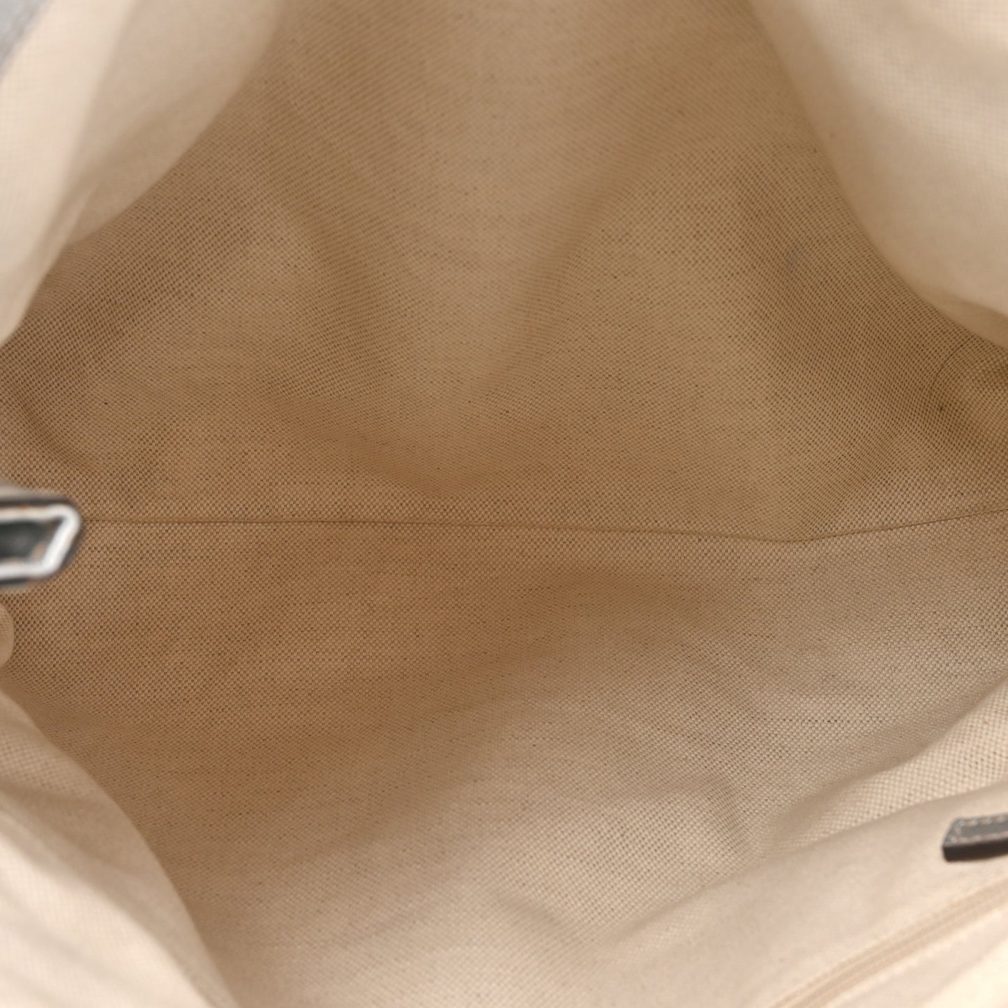 Metallic Guccissima Medium Sukey Tote Silver
