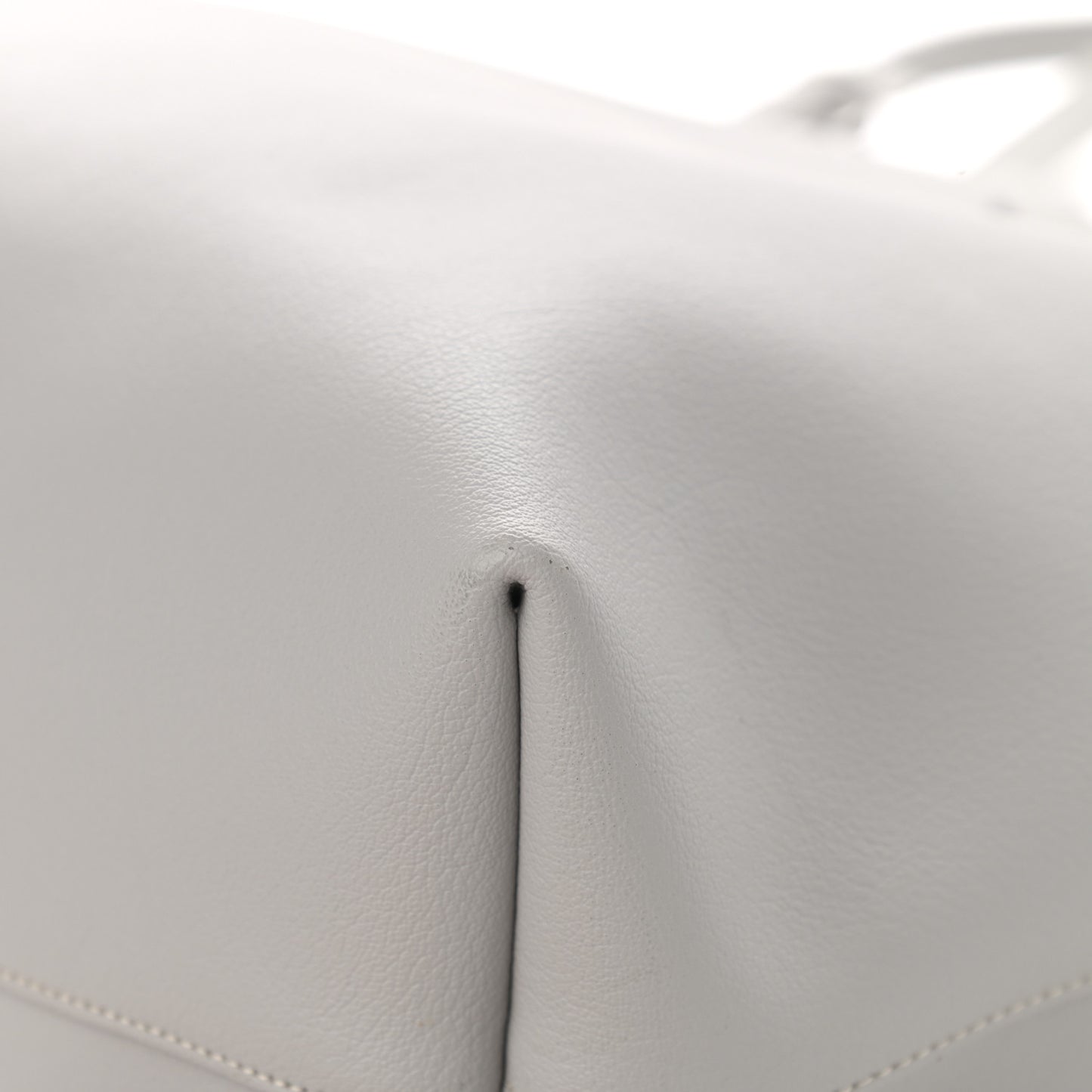 Calfskin Large Shopping Tote Granite