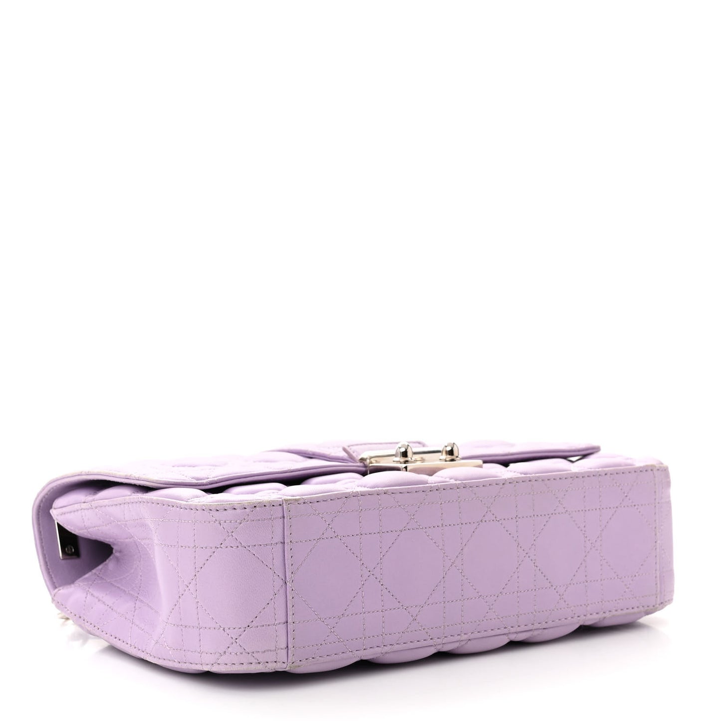 Lambskin Cannage Medium Miss Dior Flap Lilac