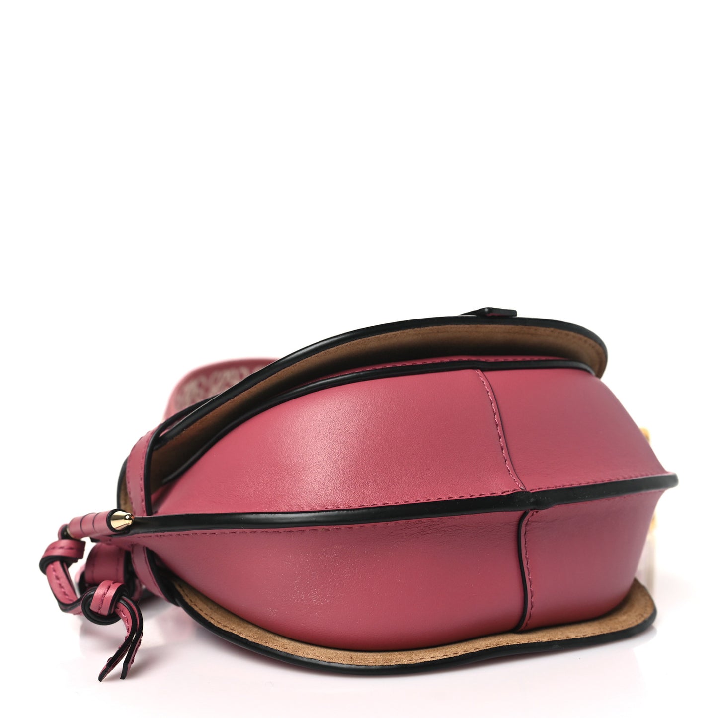 Calfskin Jacquard Mini Gate Dual Bag Plumrose
