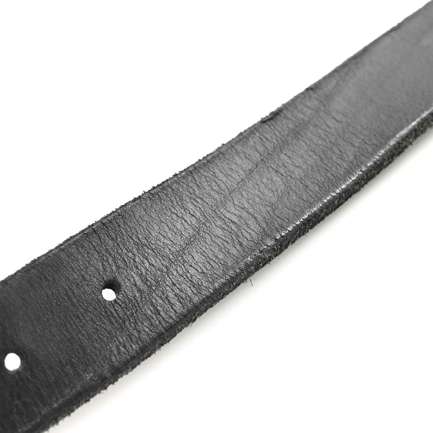 Cuoio Toscano Nickel Double G 30mm Belt 75 30 Black