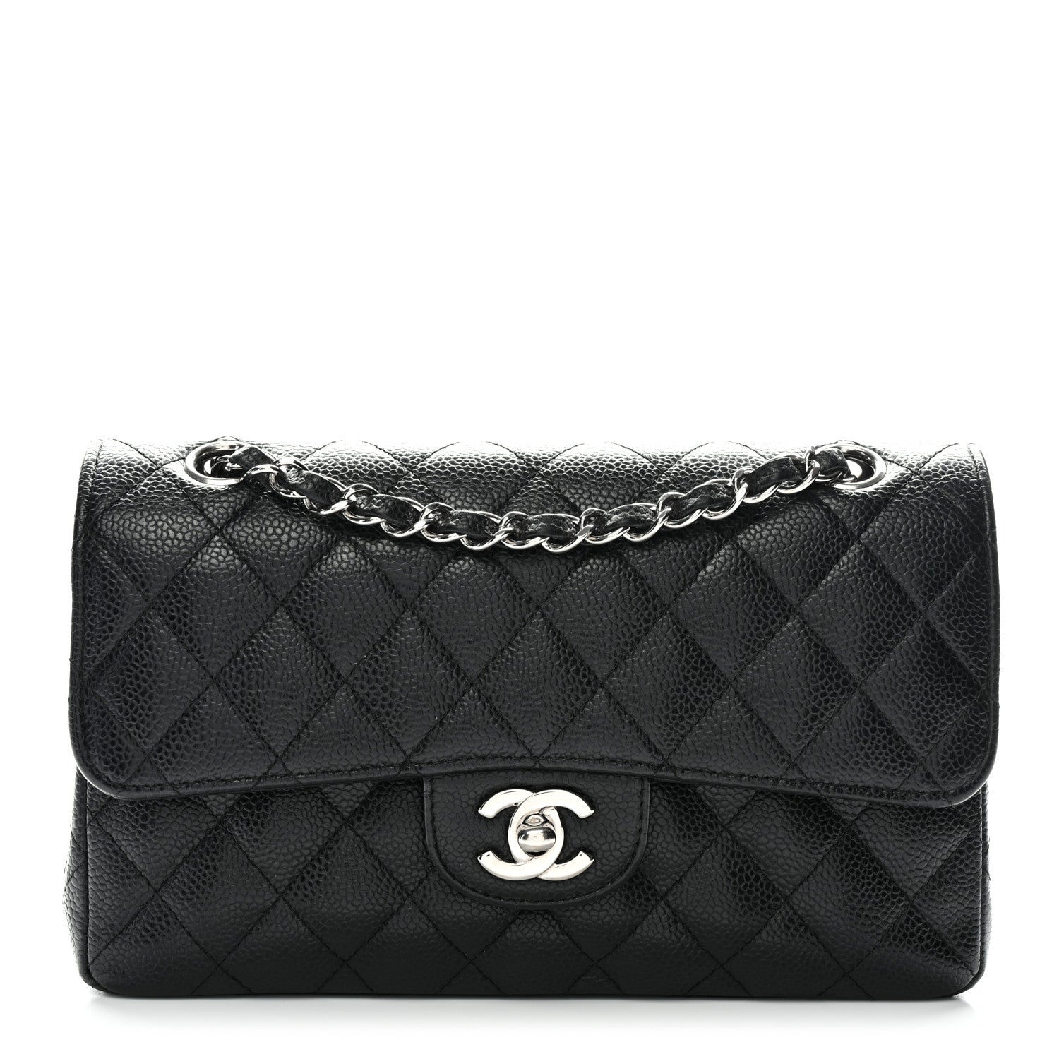 Chanel Caviar Quilted Small Double Flap Black 1 of 11