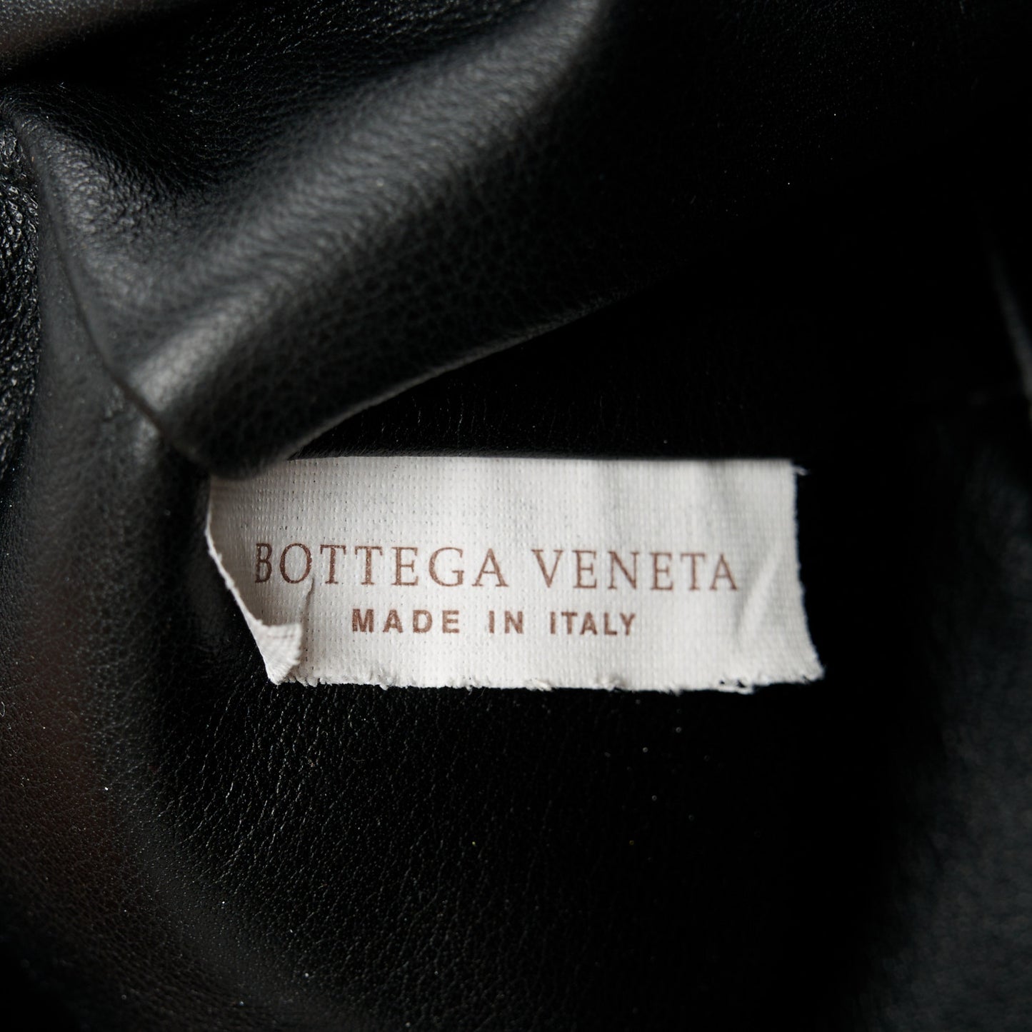 Butter Calfskin The Mini Pouch Black