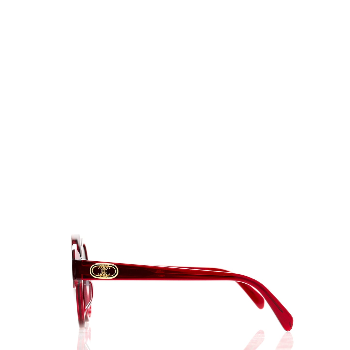 Acetate Maillon Triomphe Sunglasses CL40154I Burgundy