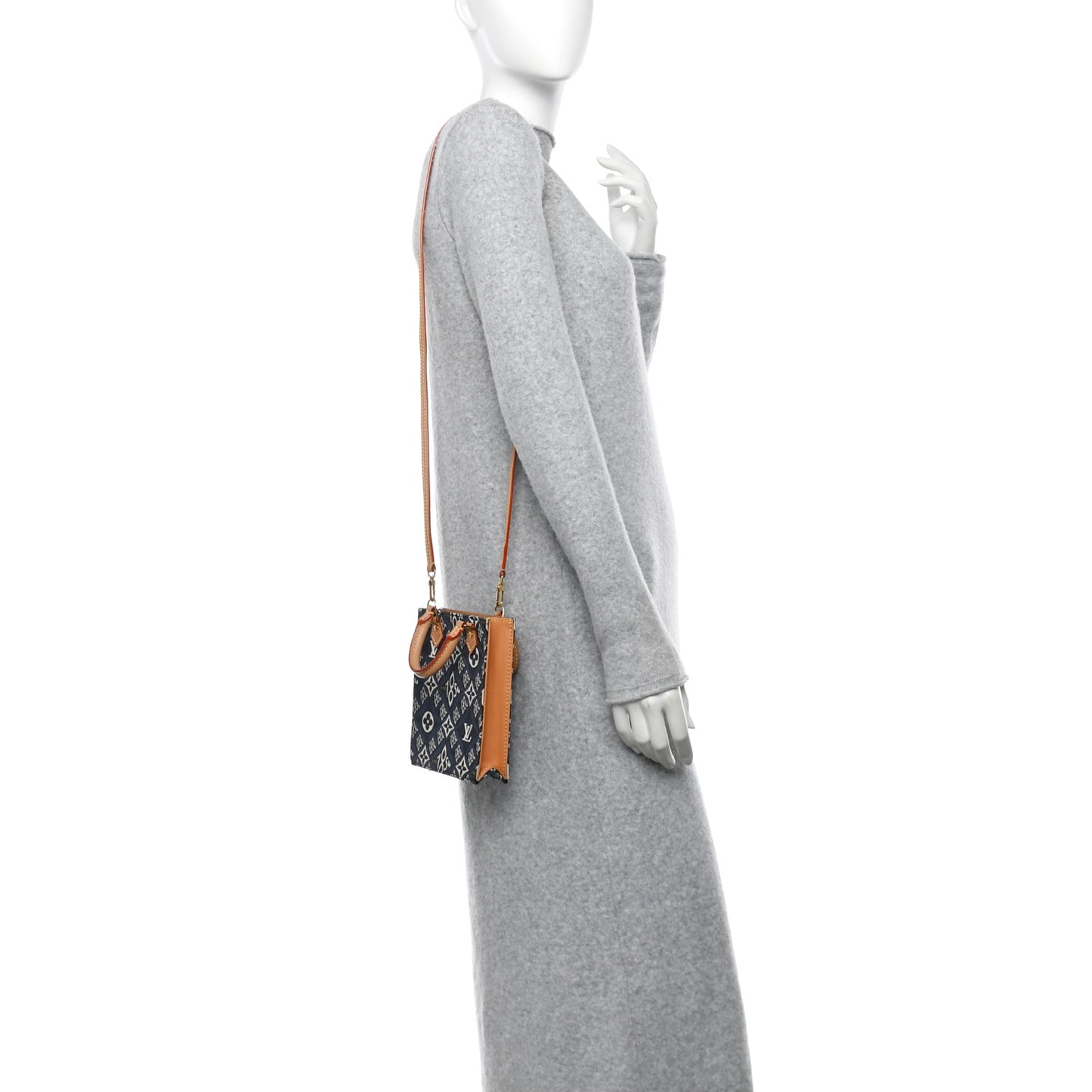 Jacquard Since 1854 Petit Sac Plat Blue