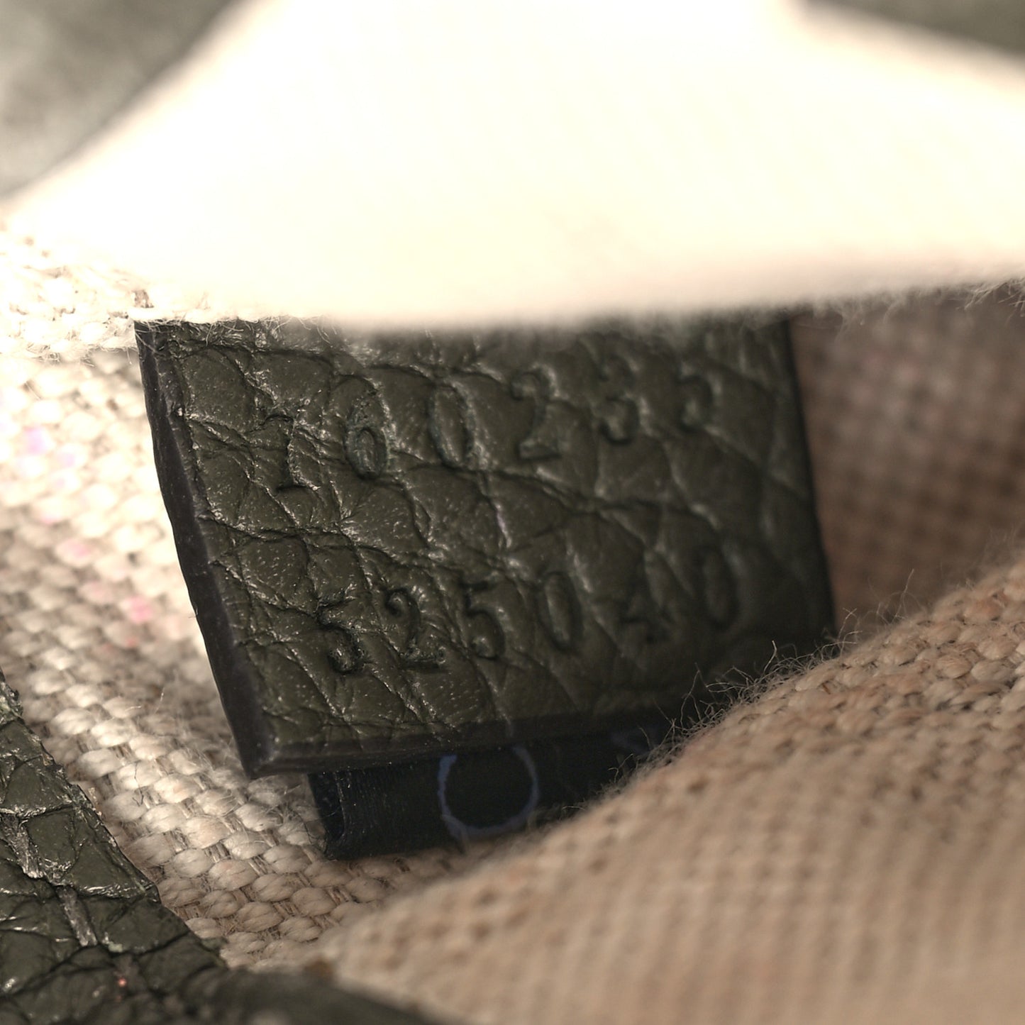 Piuma Calfskin Jumbo GG Embossed Small Messenger Bag Dark Green