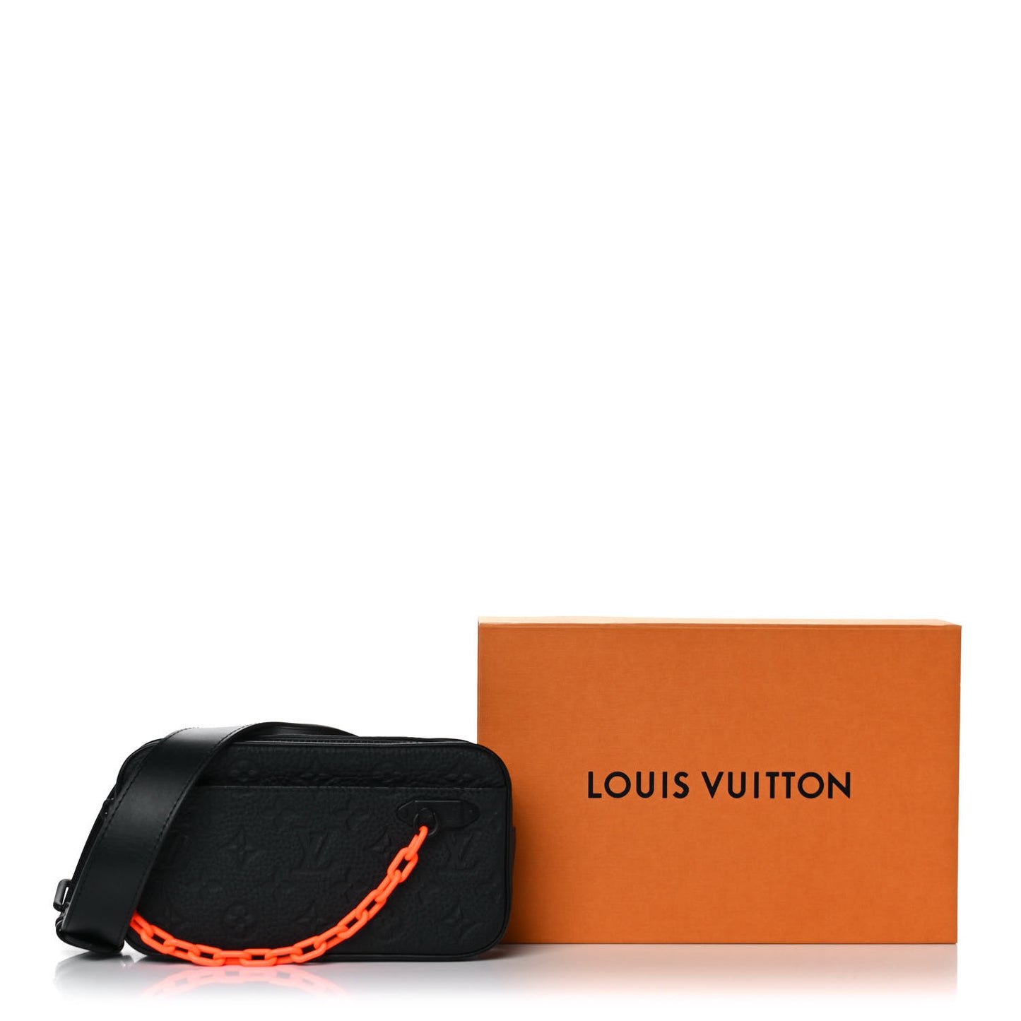 Taurillon Monogram Uniformes Solar Ray Soft Pochette Volga Belt Bag Black