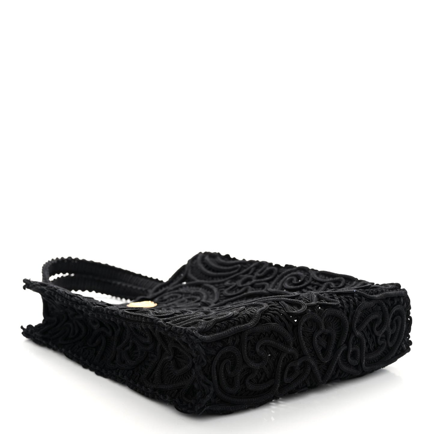 Cordonetto Lace Tote Black