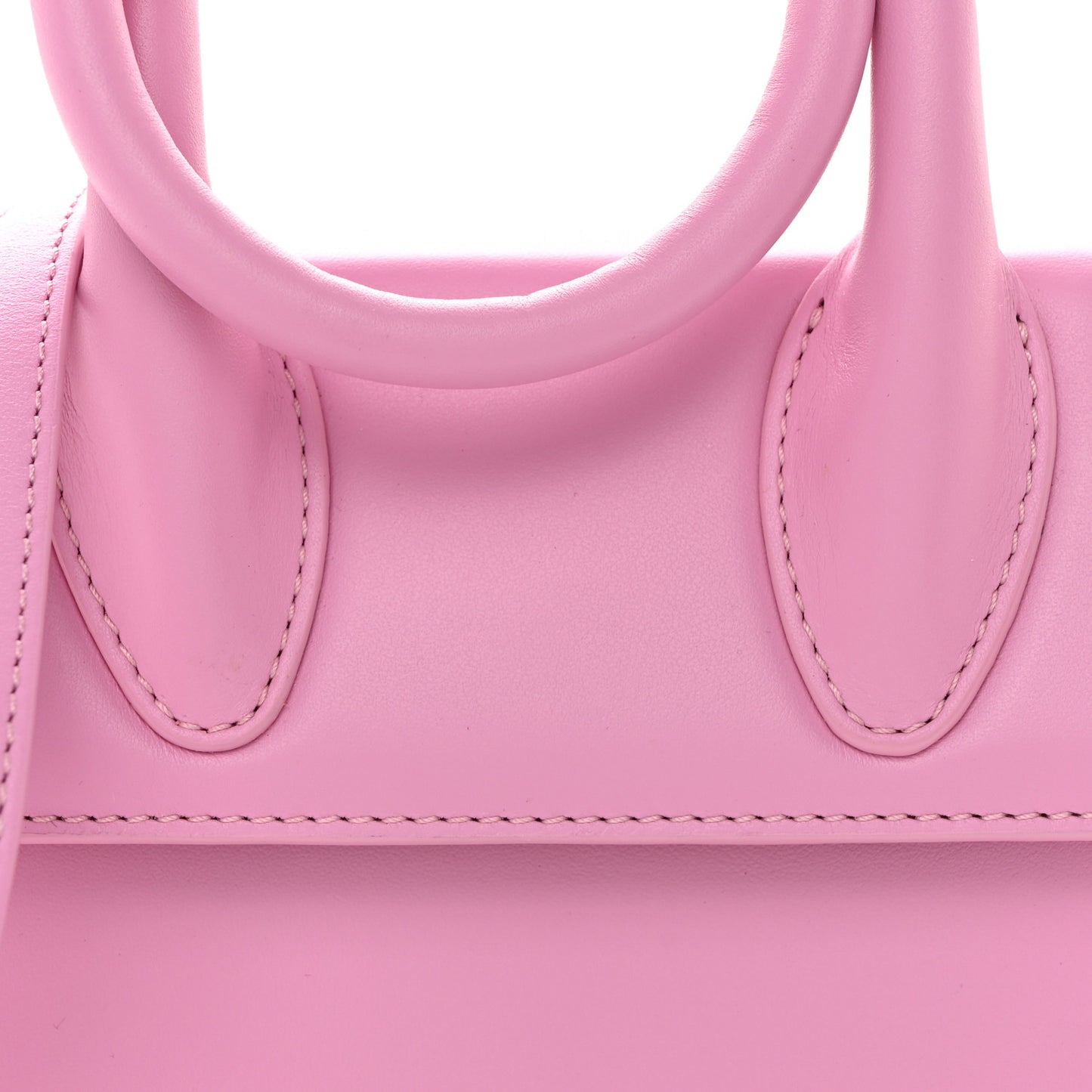 Smooth Calfskin Le Chiquito Noeud Light Pink