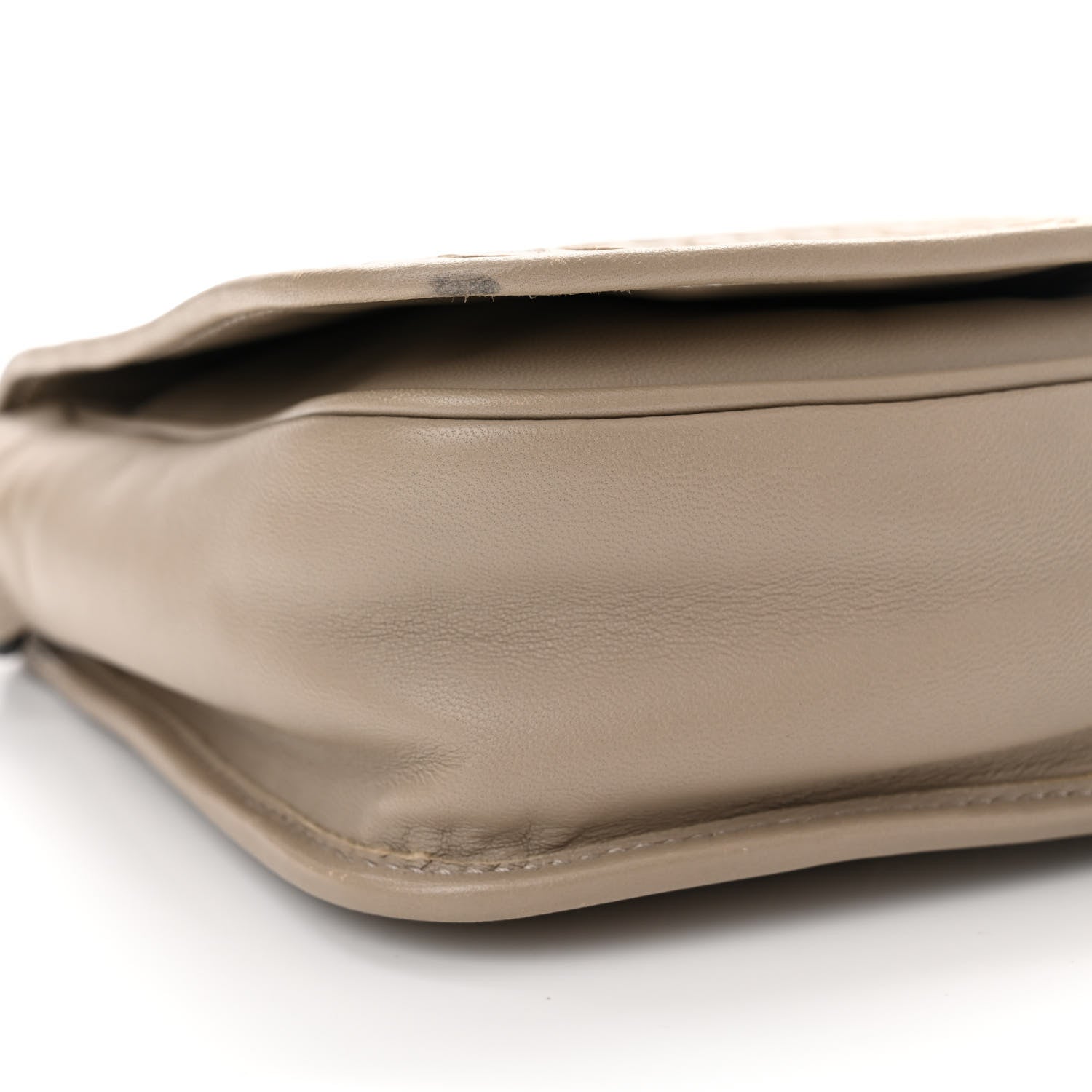 Bottega Veneta Nappa Intrecciato Mini Flap Crossbody Fume 9 of 16