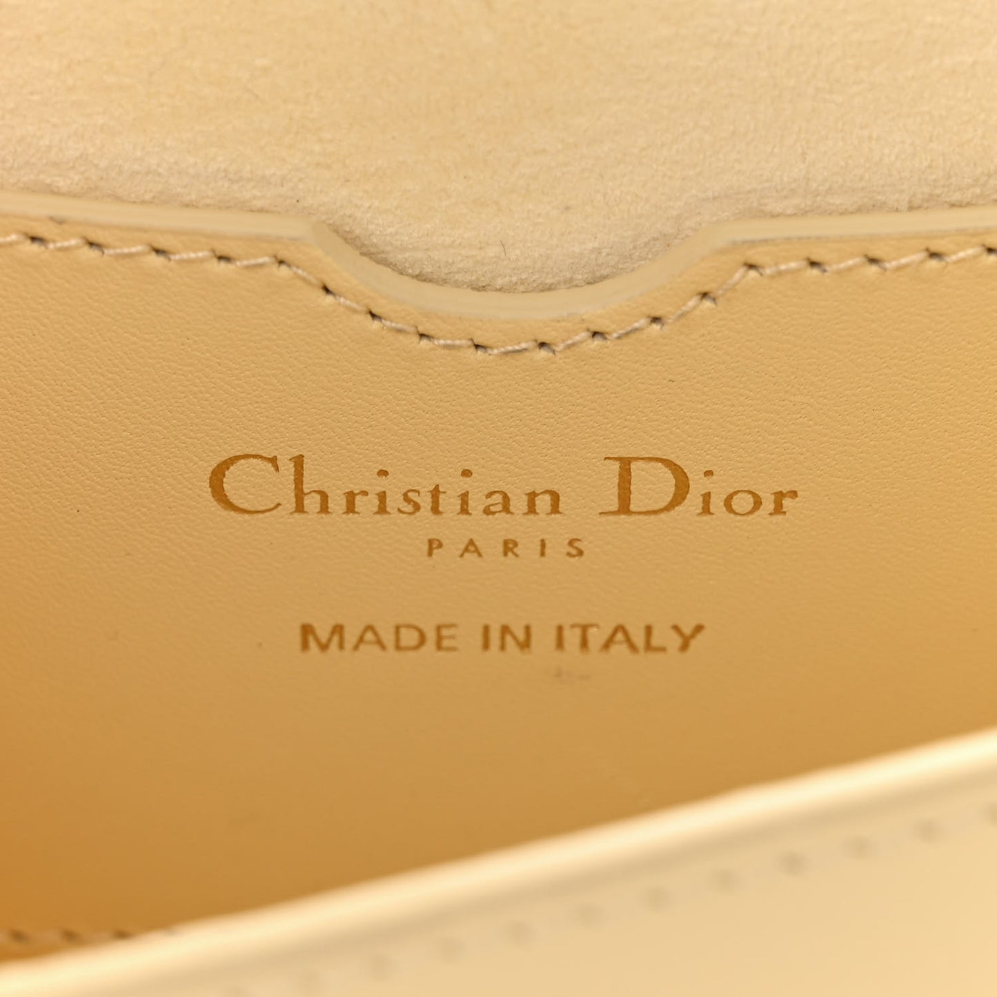 Box Calfskin East West Bobby Bag Soft Yellow