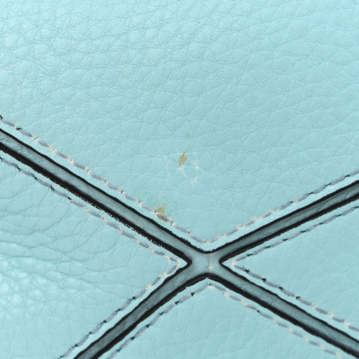 Calfskin Mini Puzzle Bag Light Blue