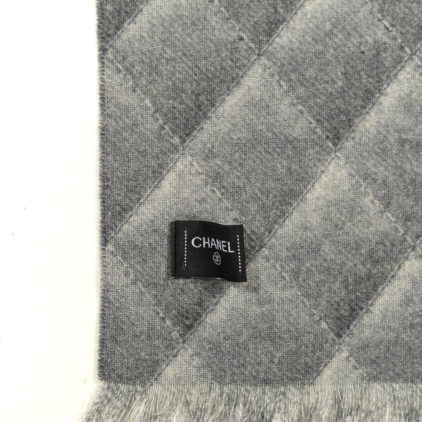 Cashmere CC Scarf Grey