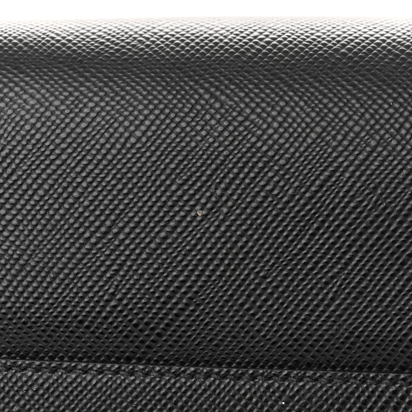 Saffiano Cuir Shopping Tote Black Fuoco