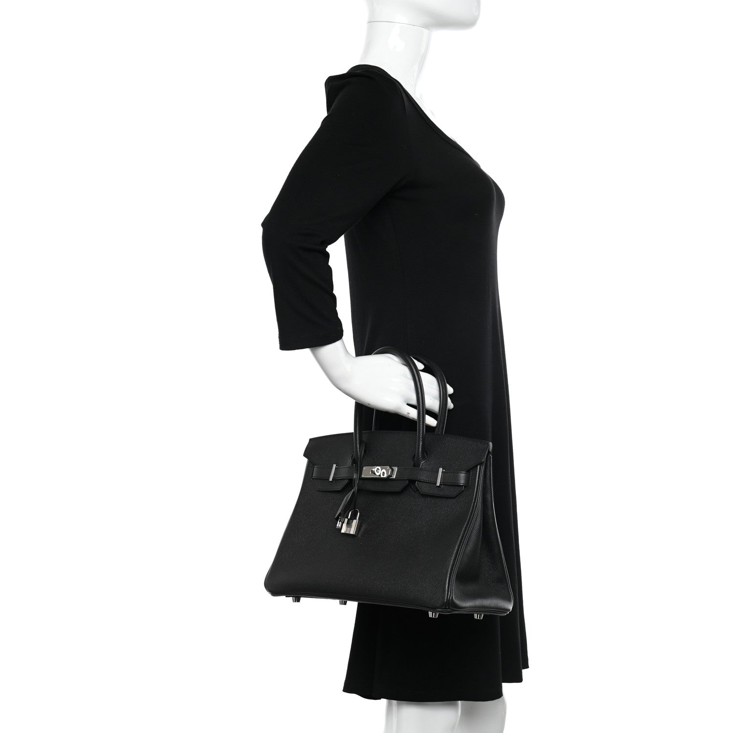 Hermes Epsom Birkin 30 Black 2 of 10