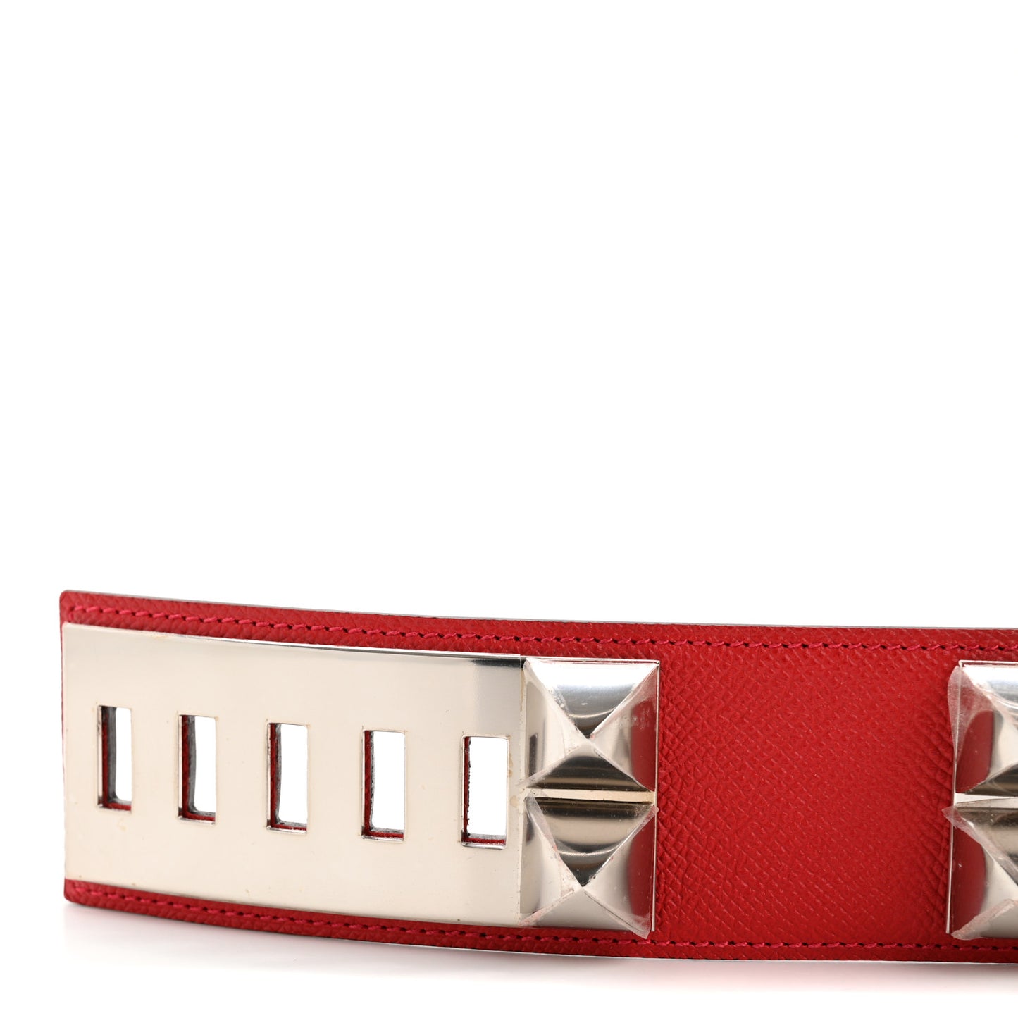 Epsom 50mm Collier De Chien CDC Belt 75 Rouge Casaque
