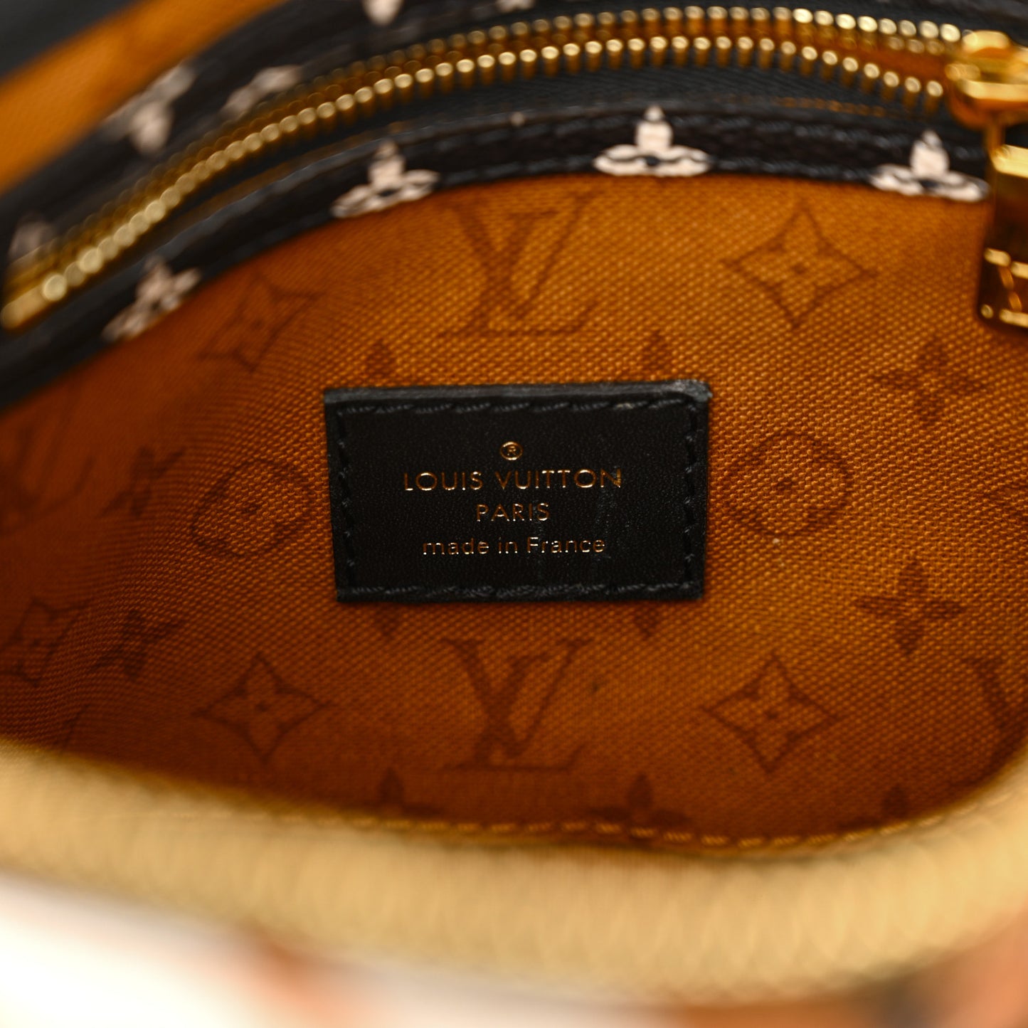 Monogram Giant Crafty Speedy Bandouliere 25 Creme Caramel
