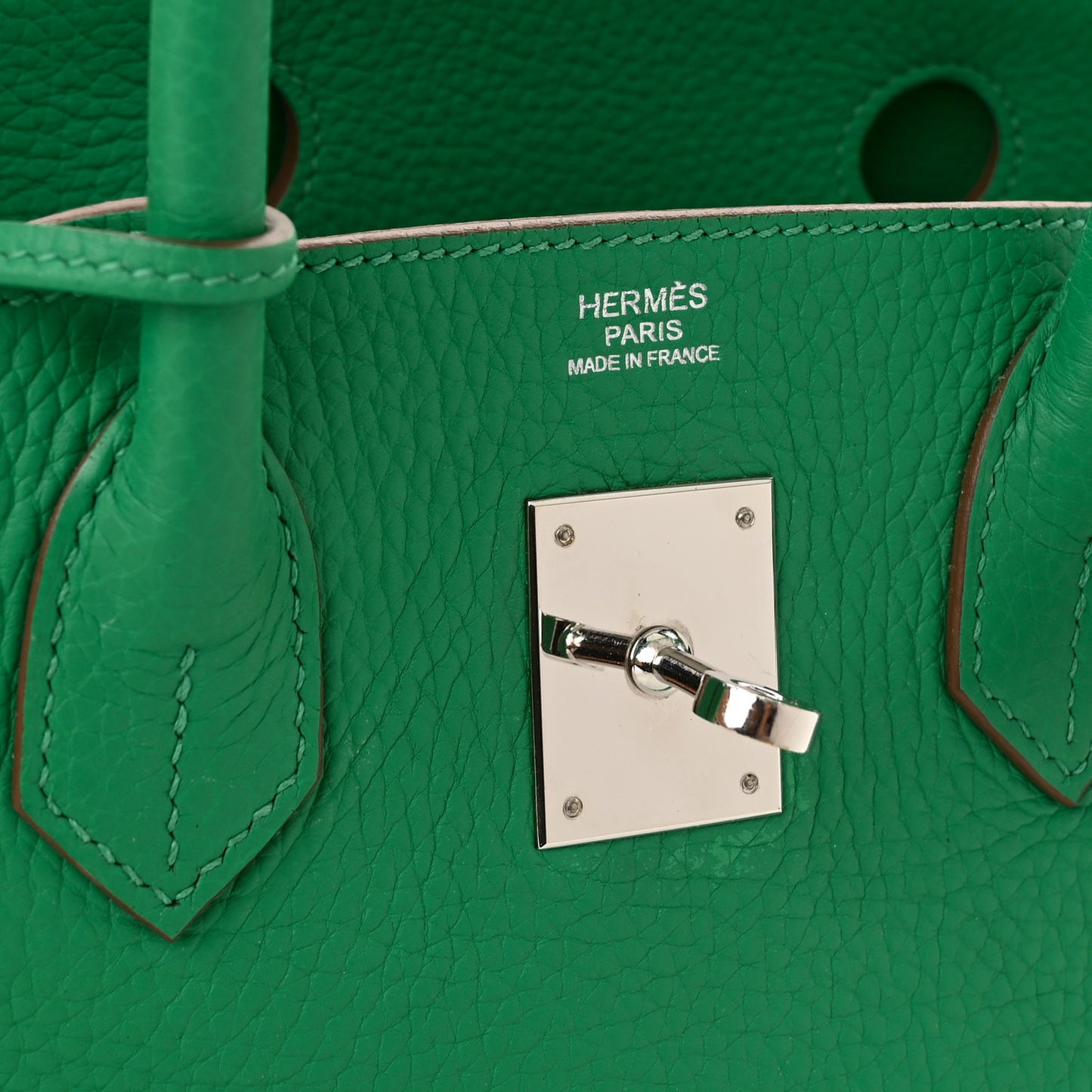 Taurillon Clemence Birkin 30 Menthe