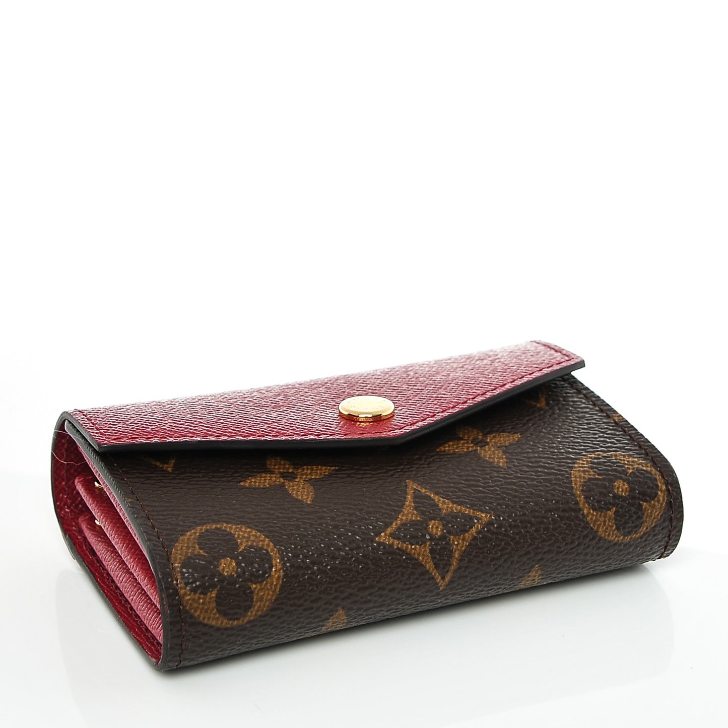 Monogram Sarah Multicartes Fuchsia